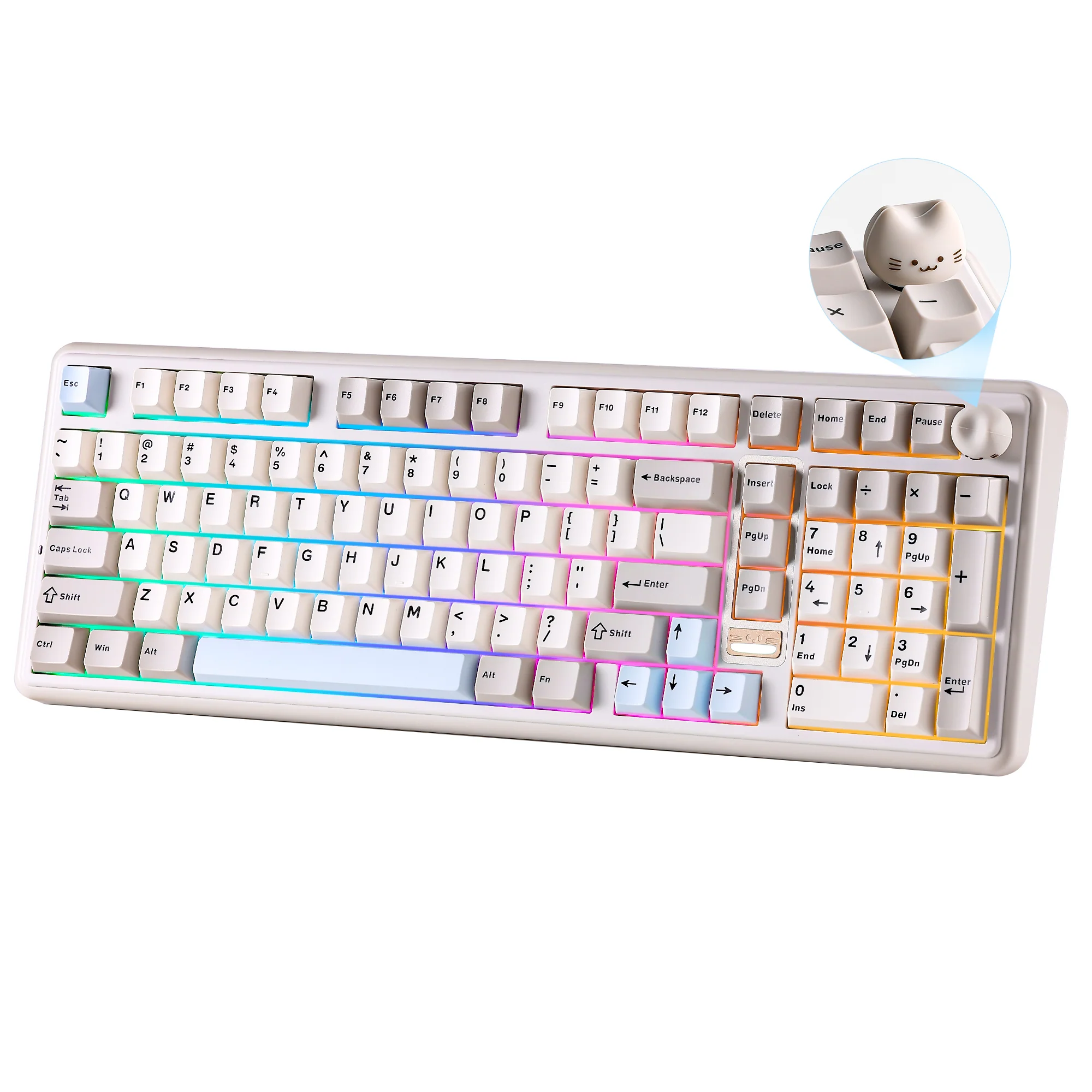 PRE-ORDER YUNZII B98 PRO QMK/VIA Wireless Mechanical Keyboard - Image 15