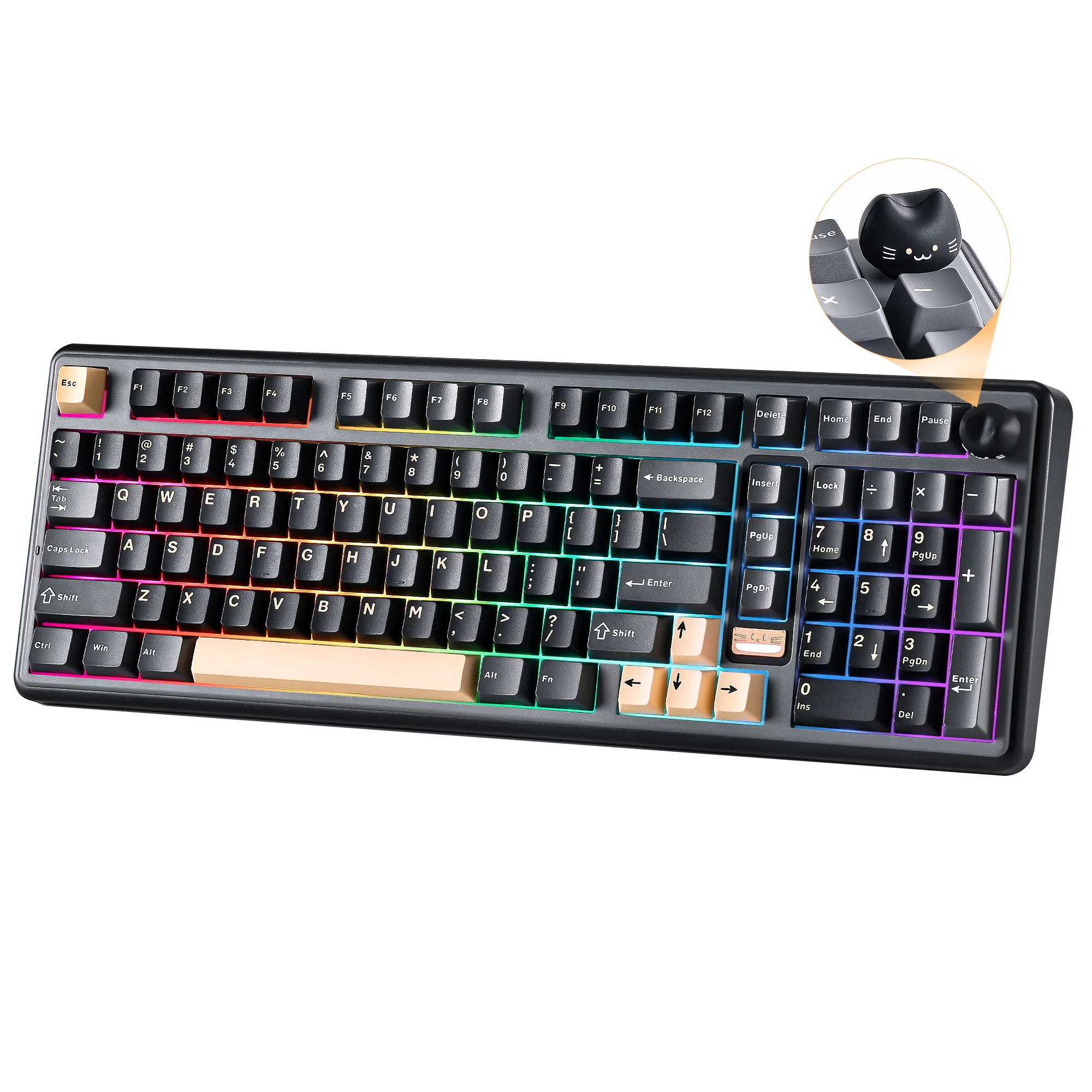 PRE-ORDER YUNZII B98 PRO QMK/VIA Wireless Mechanical Keyboard - Image 16