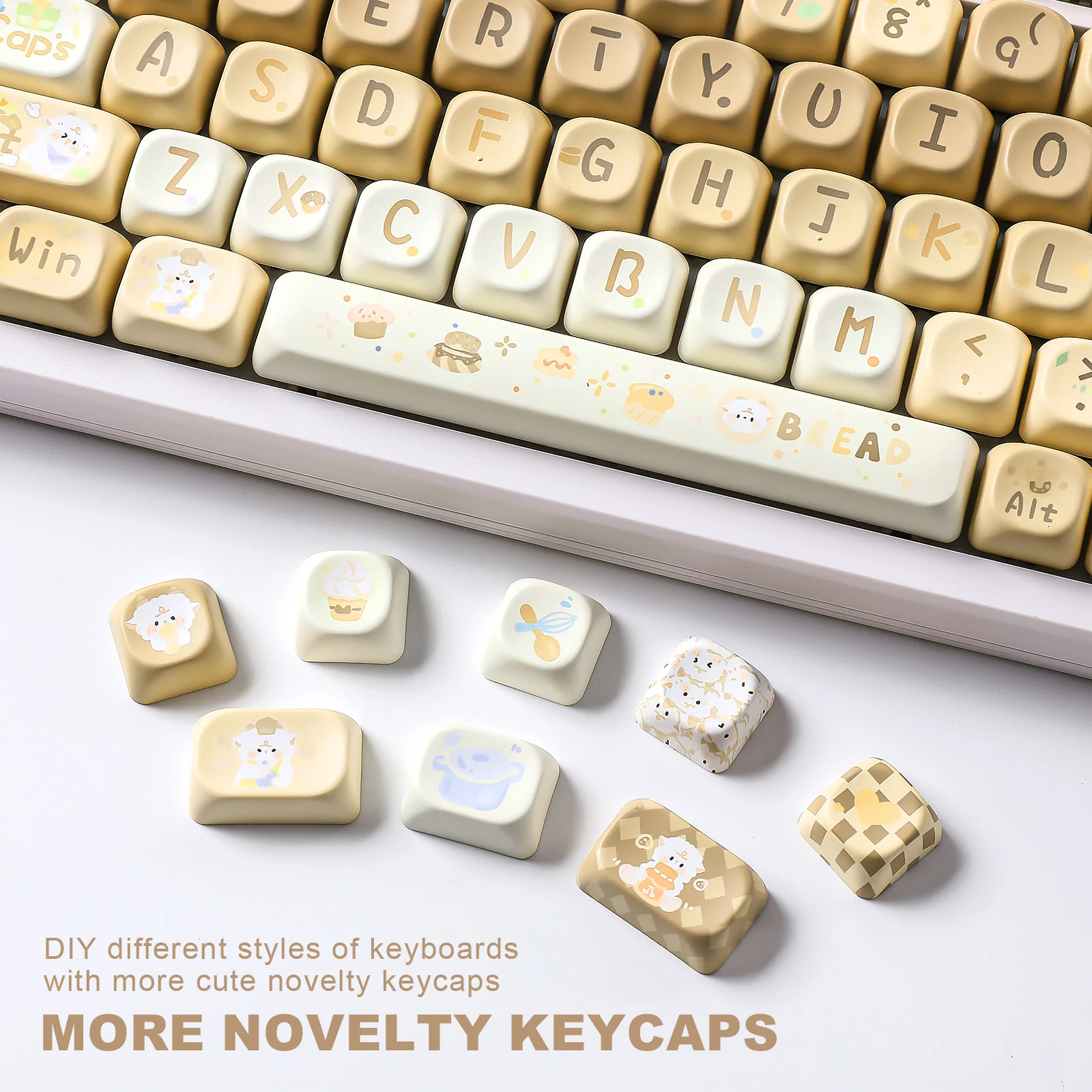 YUNZII Baking Mie Mie MOA Profile Keycap Set - Image 7