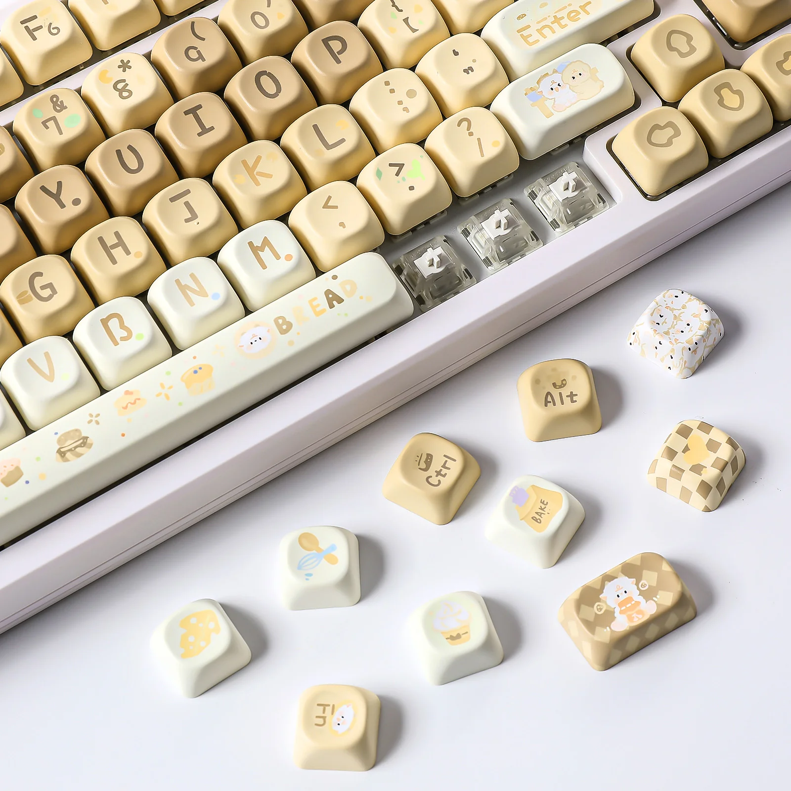YUNZII Baking Mie Mie MOA Profile Keycap Set - Image 8