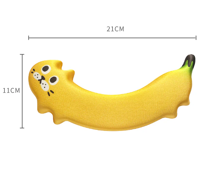 YUNZII Banana Cat Keyboard Wrist Rest - Image 4