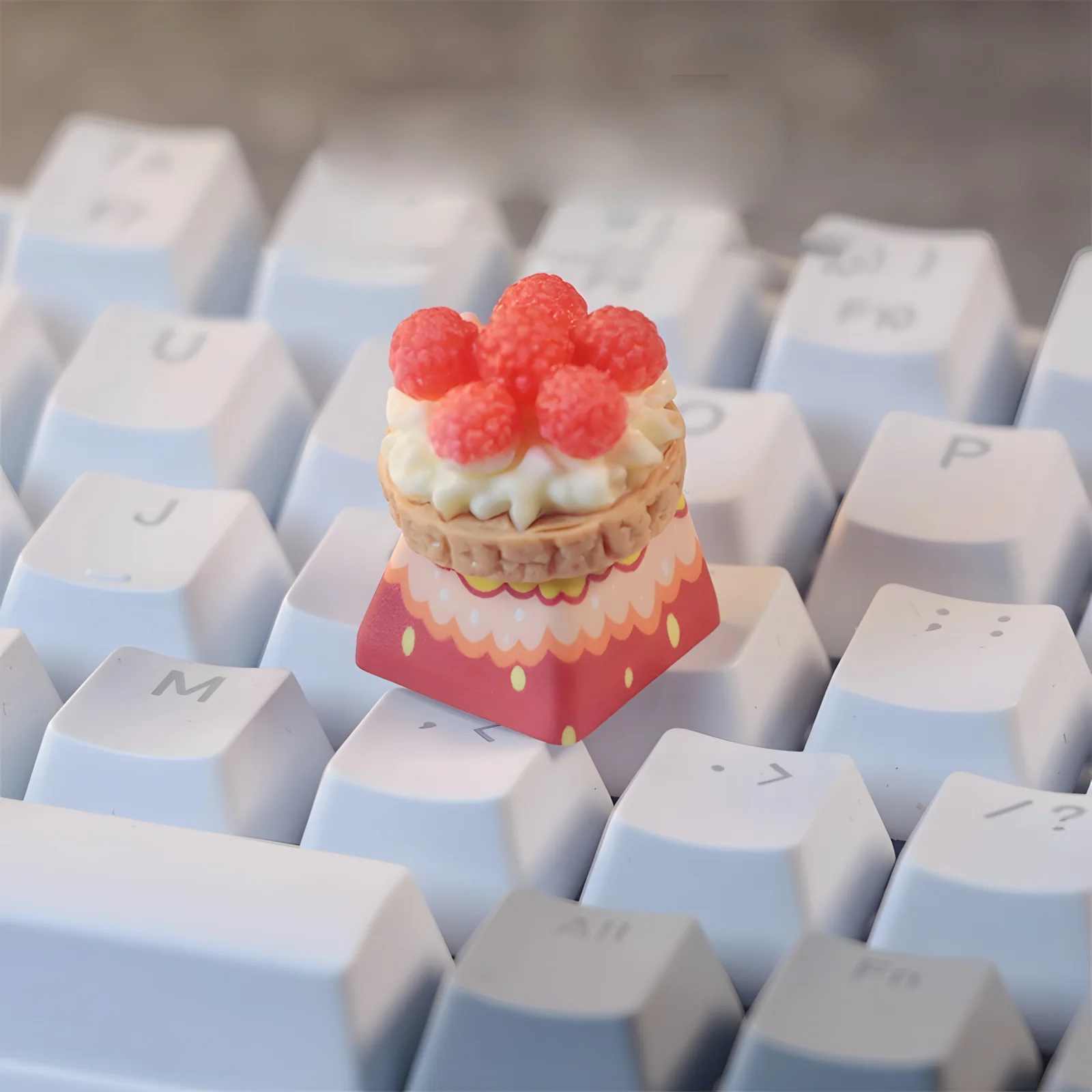 YUNZII Bayberry Cake Handmade Artisan Keycap - Image 5