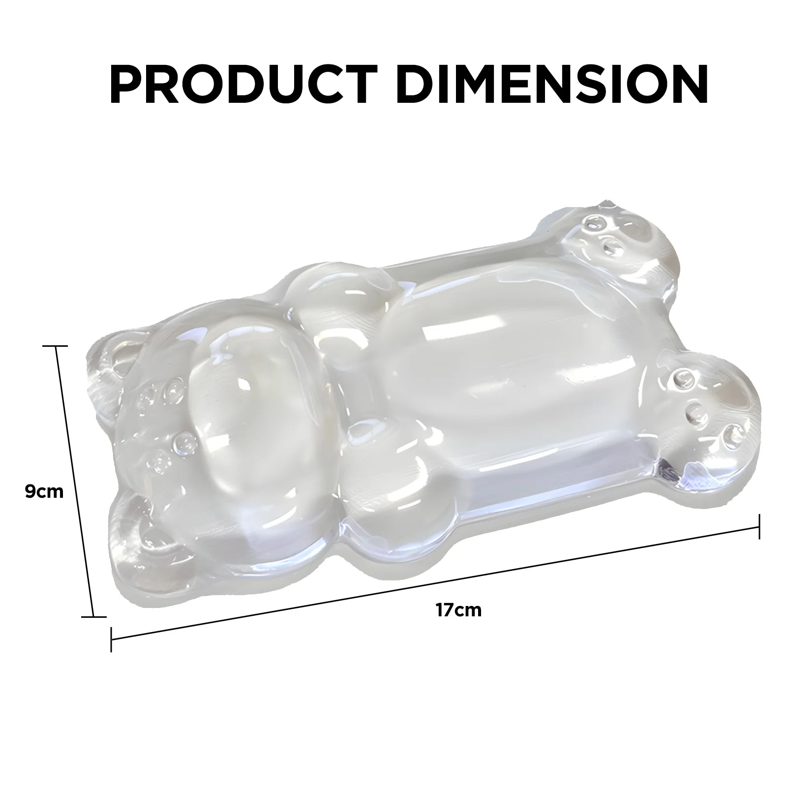 YUNZII Bear Keyboard Palm Rest - Image 2