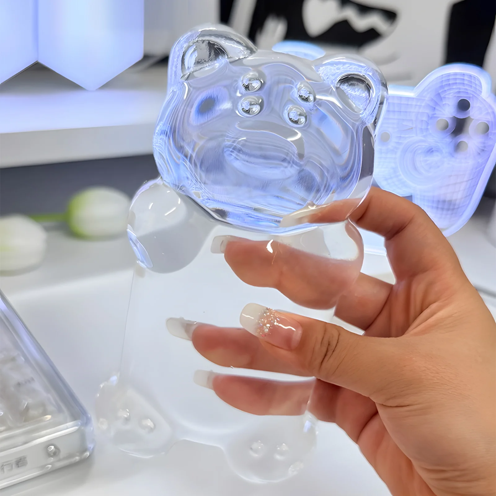 YUNZII Bear Keyboard Palm Rest - Image 5