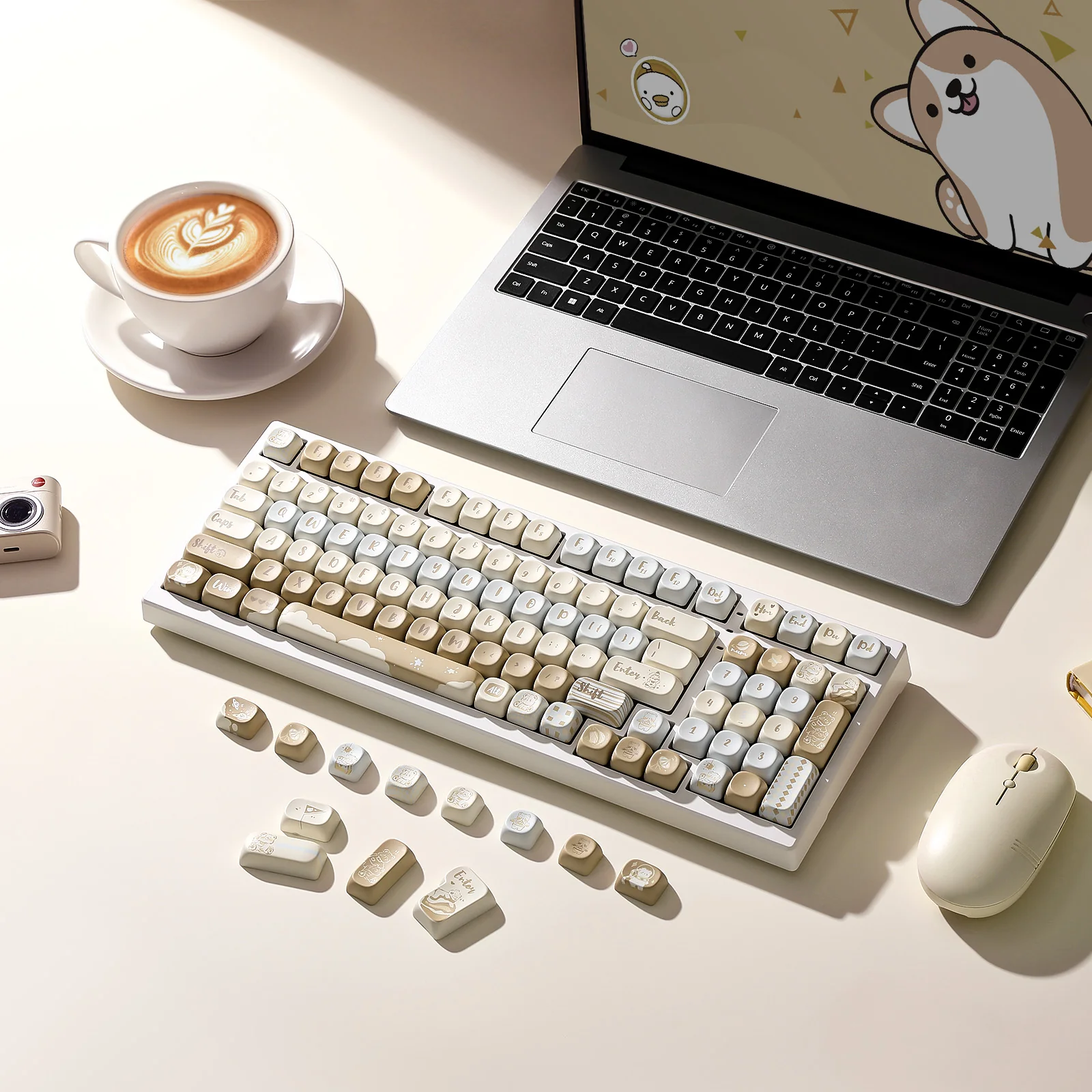 YUNZII Bear MOA Profile Keycap Set - Image 10