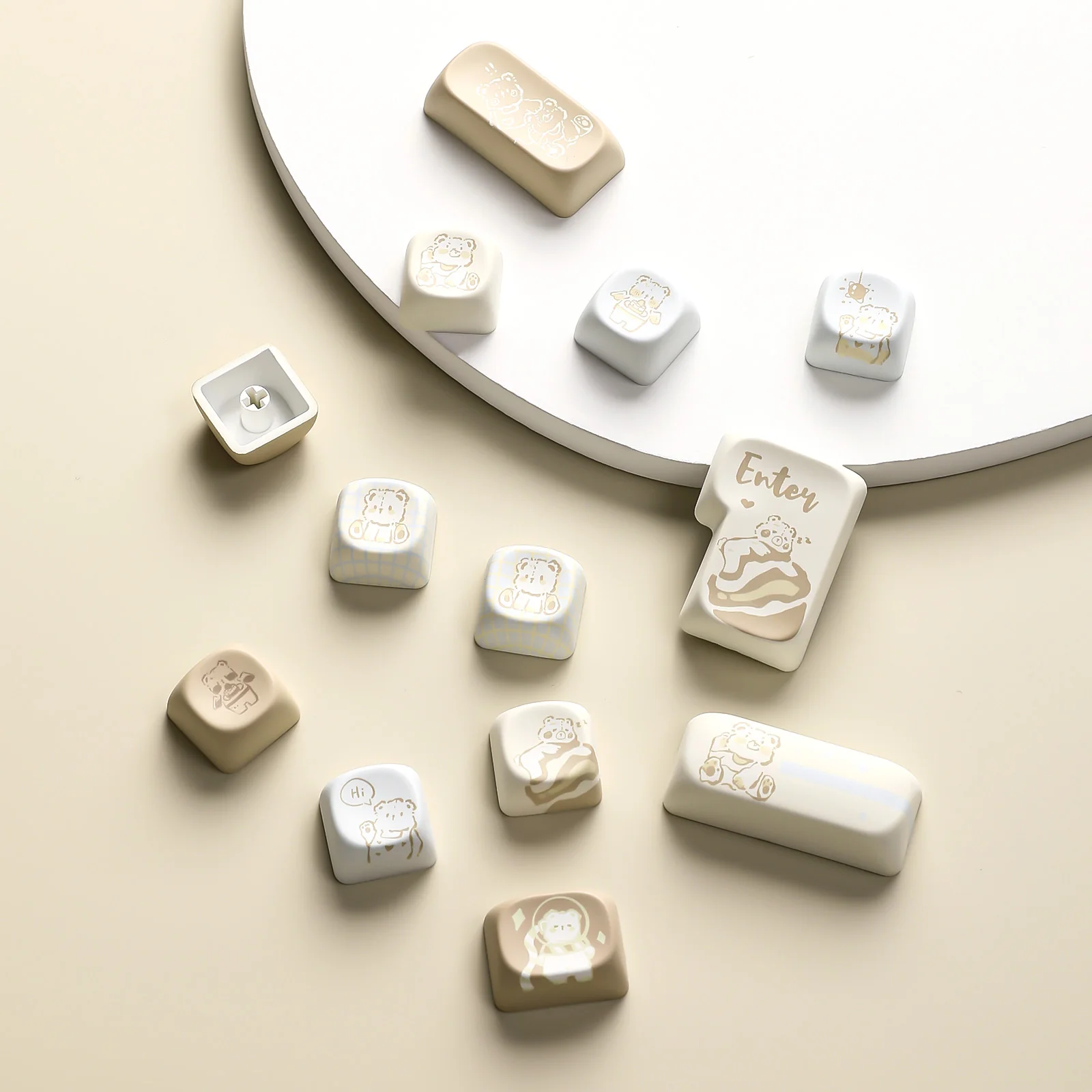 YUNZII Bear MOA Profile Keycap Set - Image 7