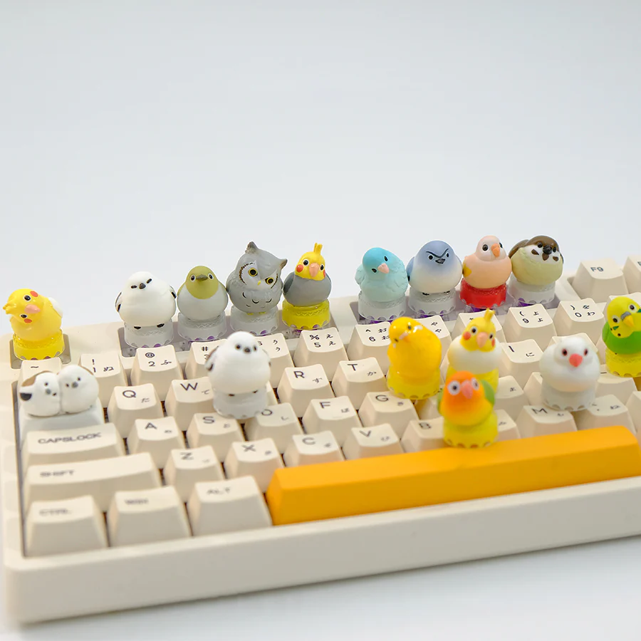 YUNZII Birds Artisan Keycap - Image 3