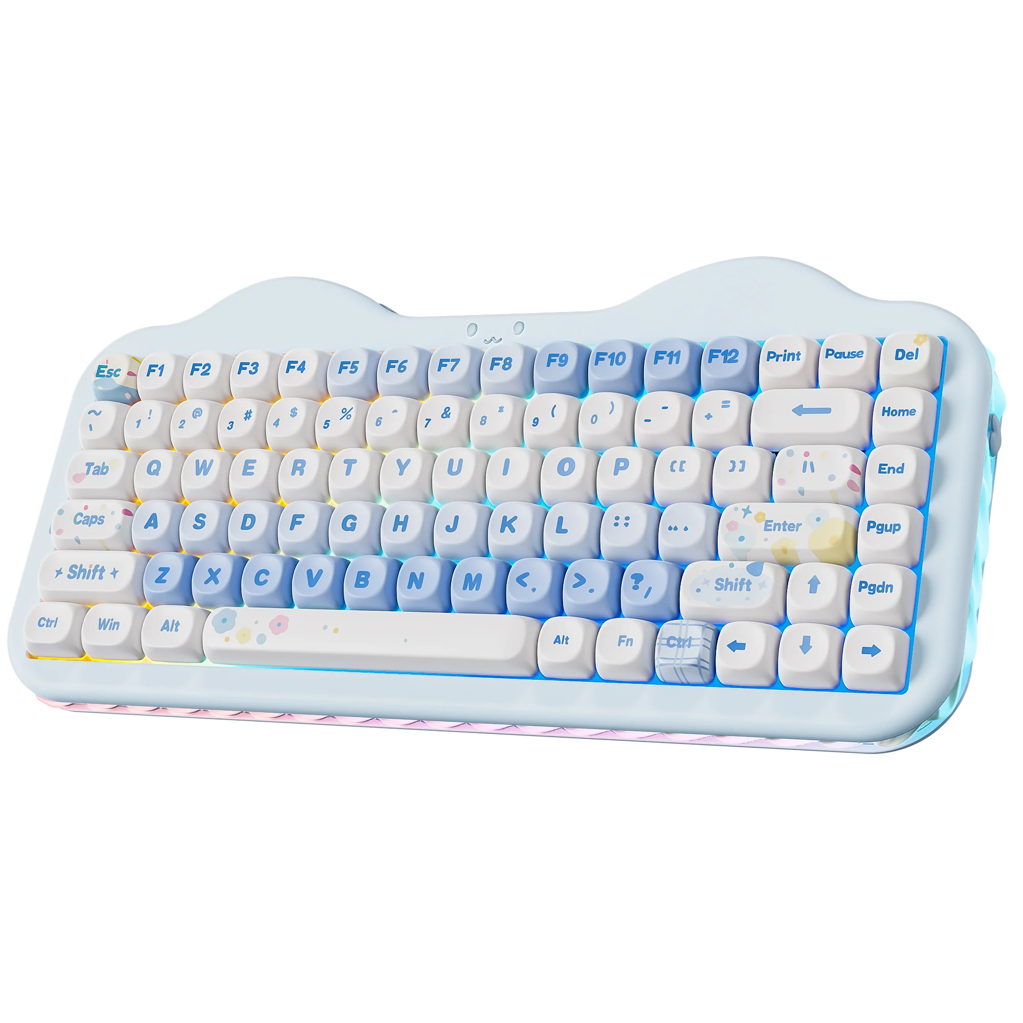 YUNZII C75 Cake Meow Wireless Mechanical Keyboard - Image 23
