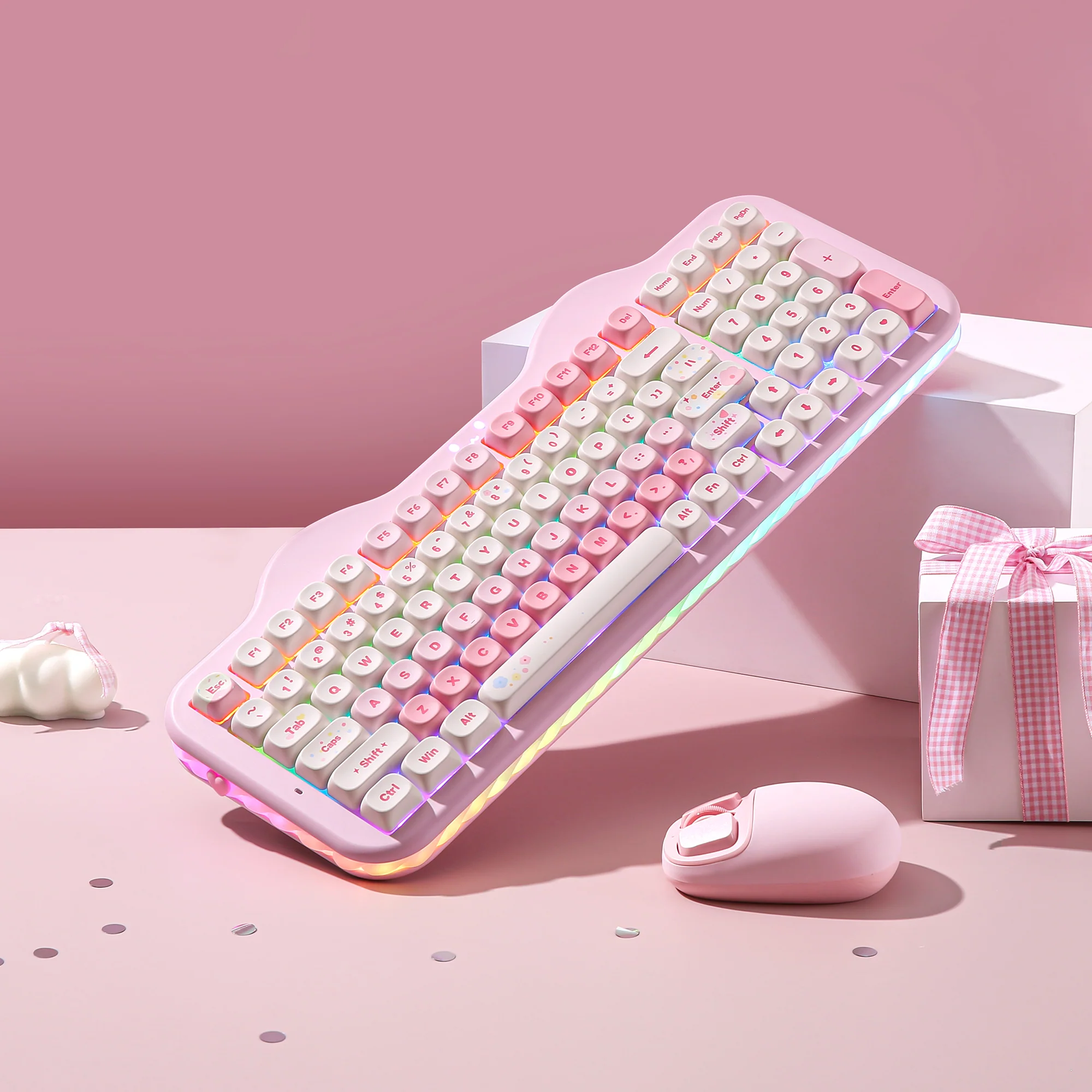 YUNZII C98 Cake Meow Wireless Mechanical Keyboard - Image 10