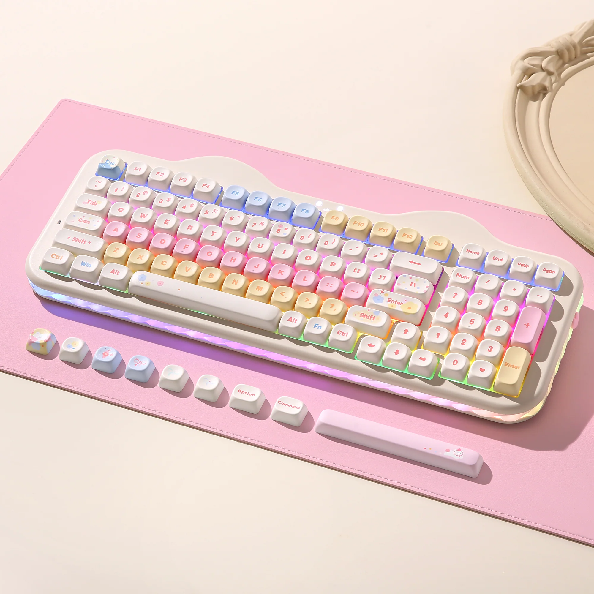 YUNZII C98 Cake Meow Wireless Mechanical Keyboard - Image 11