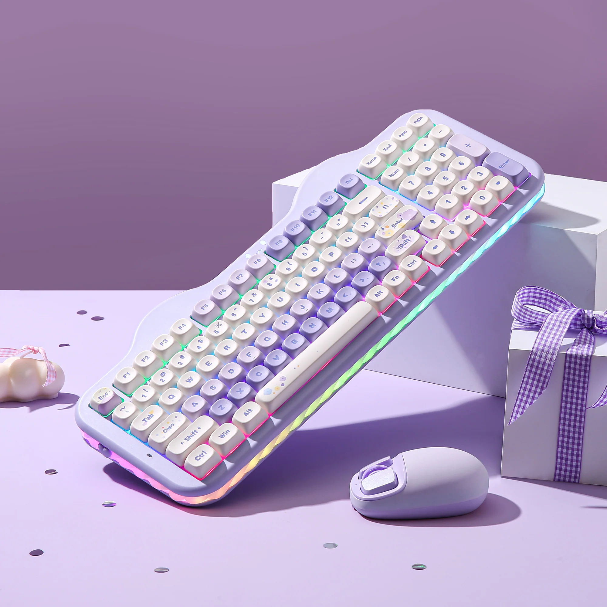 YUNZII C98 Cake Meow Wireless Mechanical Keyboard - Image 12
