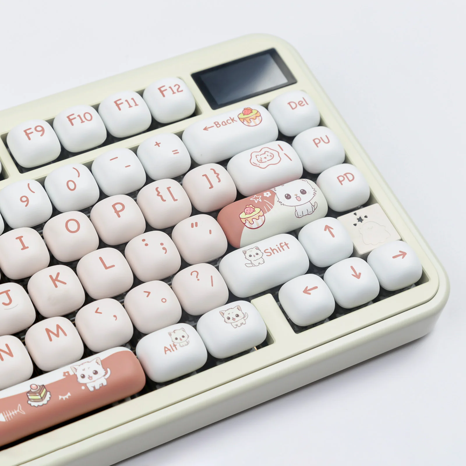 YUNZII Cake Kitten MOG Profile Keycap Set - Image 6