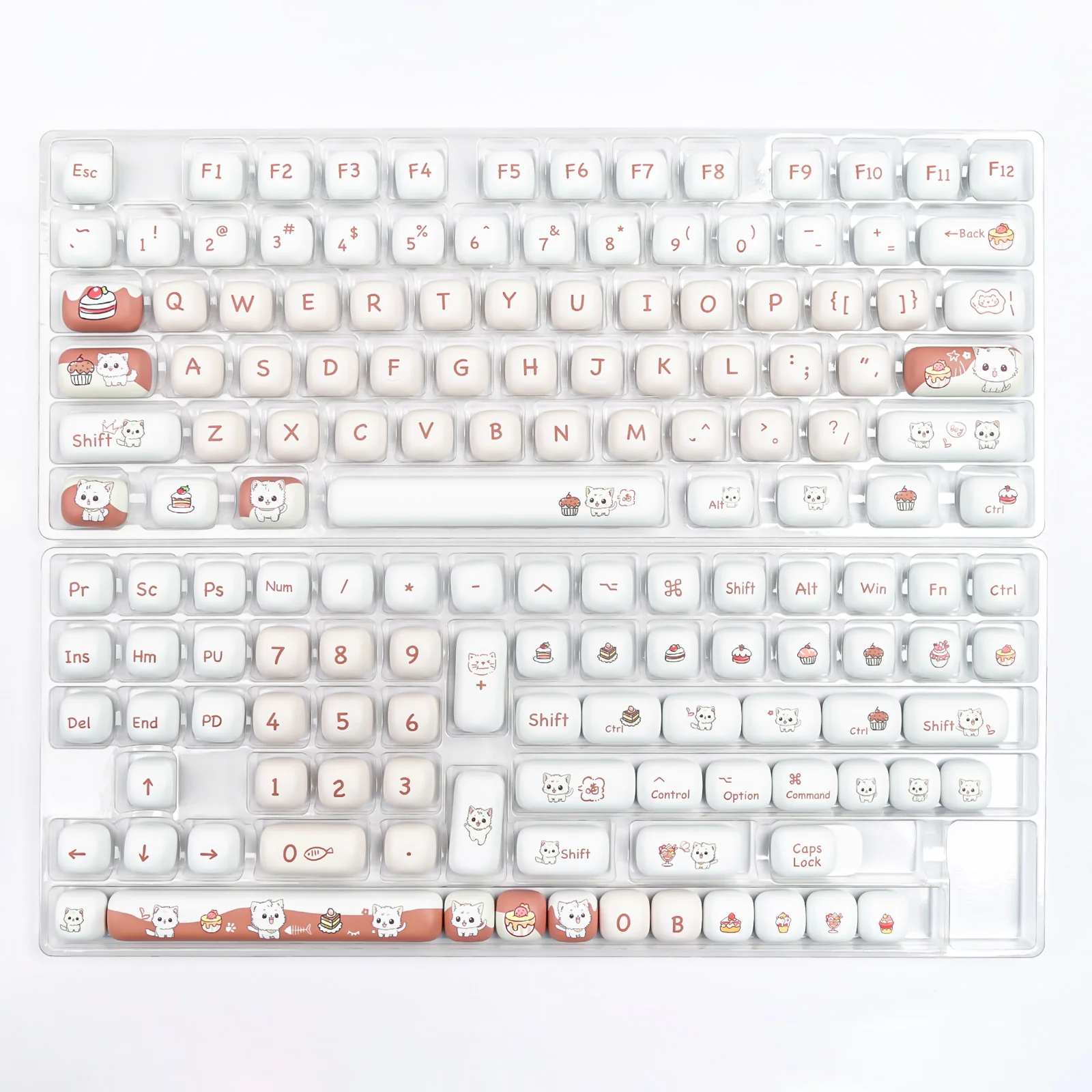 YUNZII Cake Kitten MOG Profile Keycap Set - Image 9