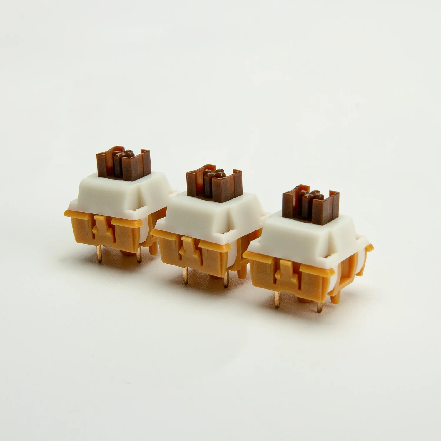 YUNZII Caramel Coffee 5-Pin Mute Silent Linear Mechanical Keyboard Switch - Image 7