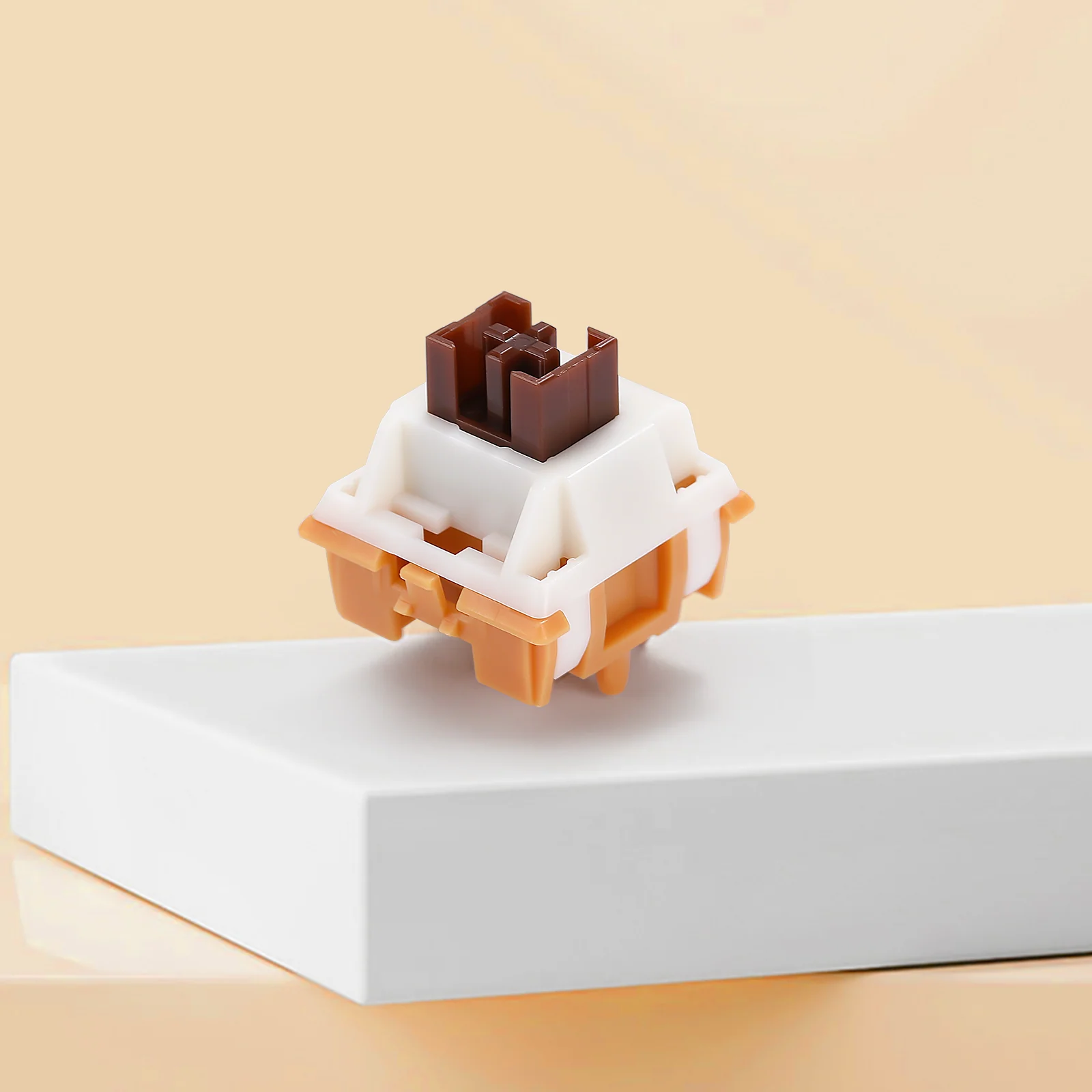 YUNZII Caramel Coffee V2 5-Pin Mute Silent Linear Mechanical Keyboard Switch - Image 4