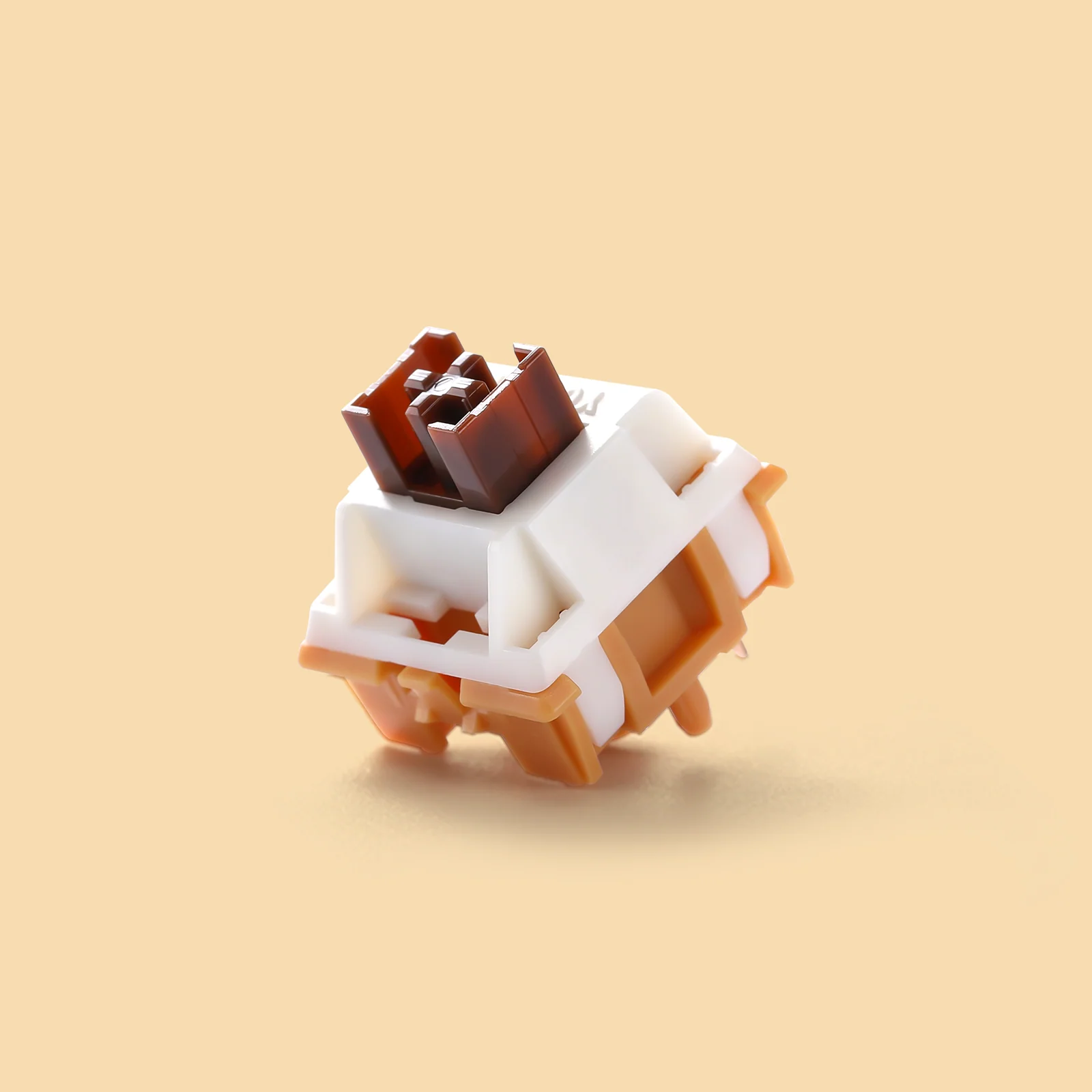 YUNZII Caramel Coffee V2 5-Pin Mute Silent Linear Mechanical Keyboard Switch - Image 7