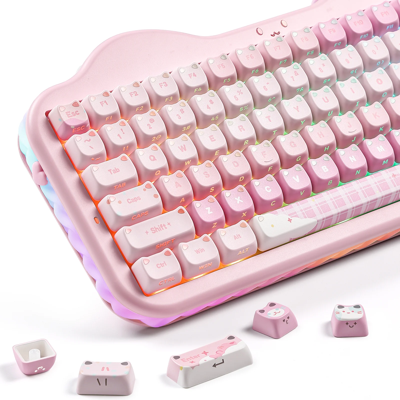 YUNZII Cat MAO Profile Keycap Set - Image 10