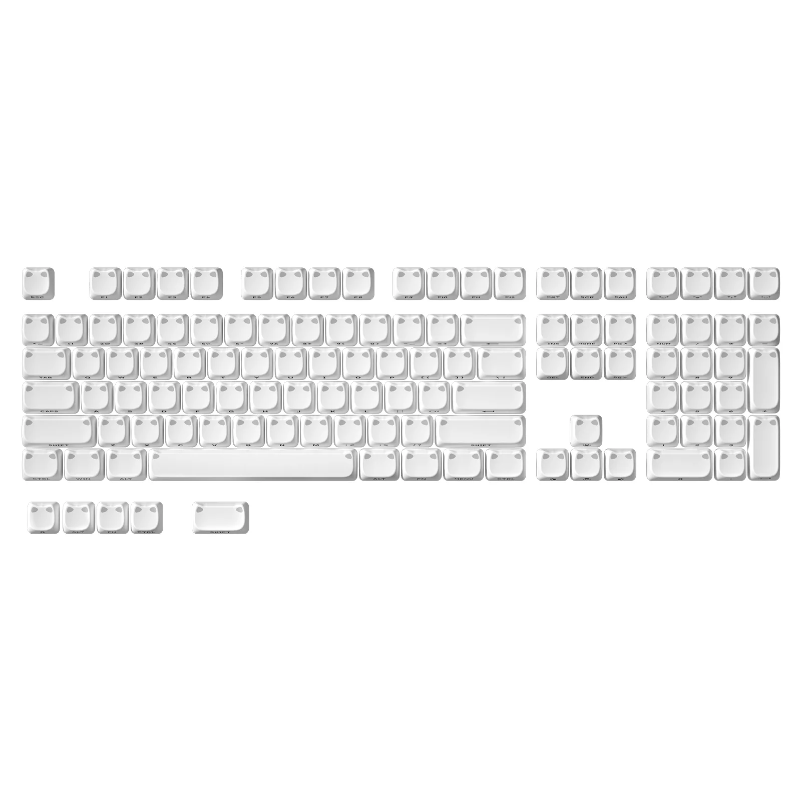 YUNZII Cat MAO Profile Keycap Set - Image 13