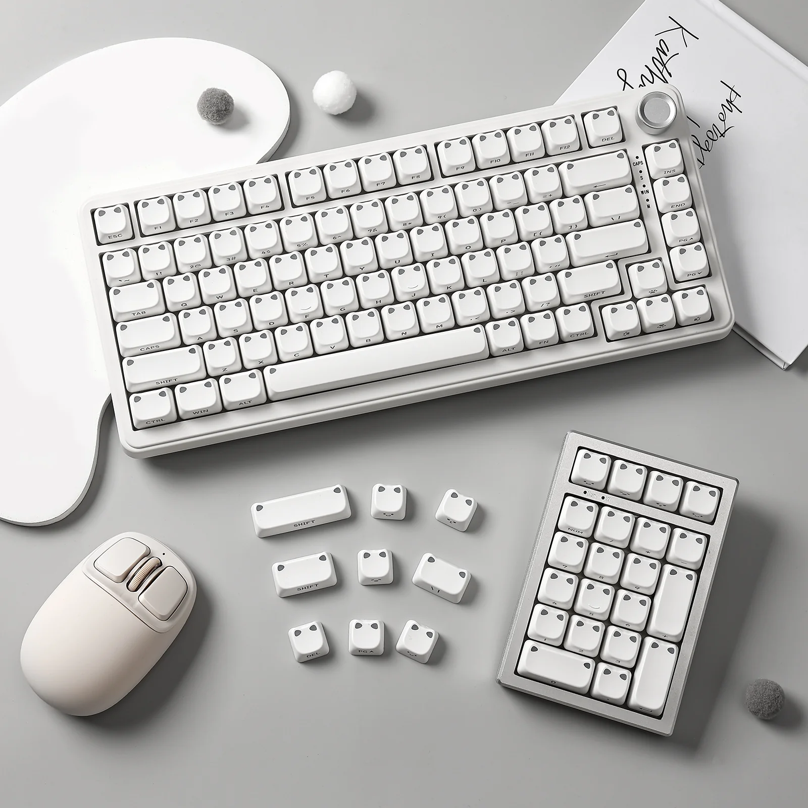 YUNZII Cat MAO Profile Keycap Set - Image 8