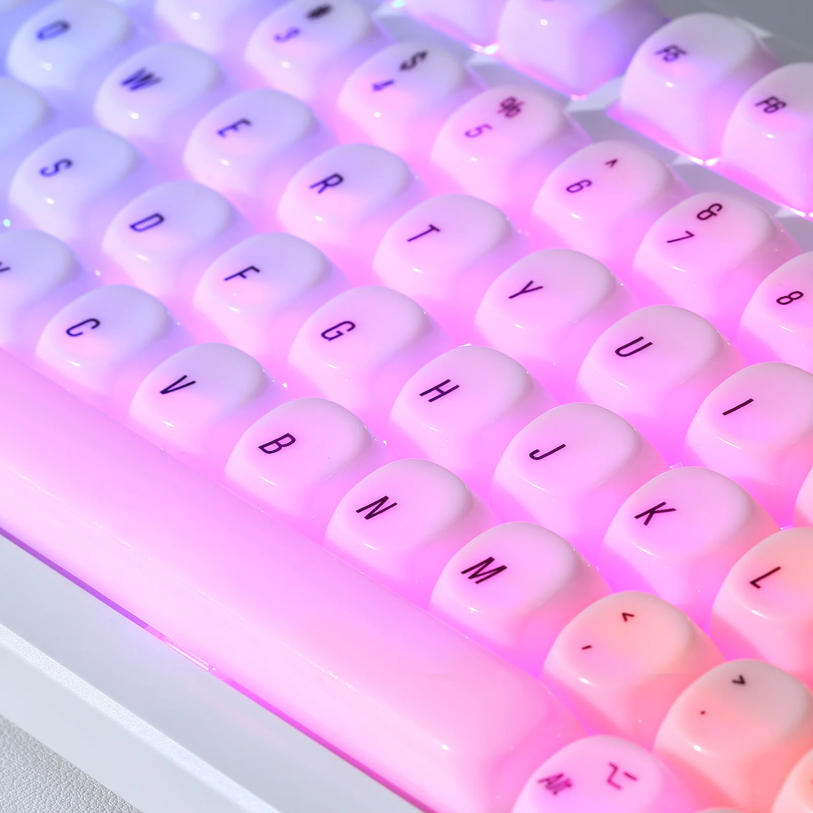 YUNZII Ceramic Jade MOA Profile Keycap Set - Image 10