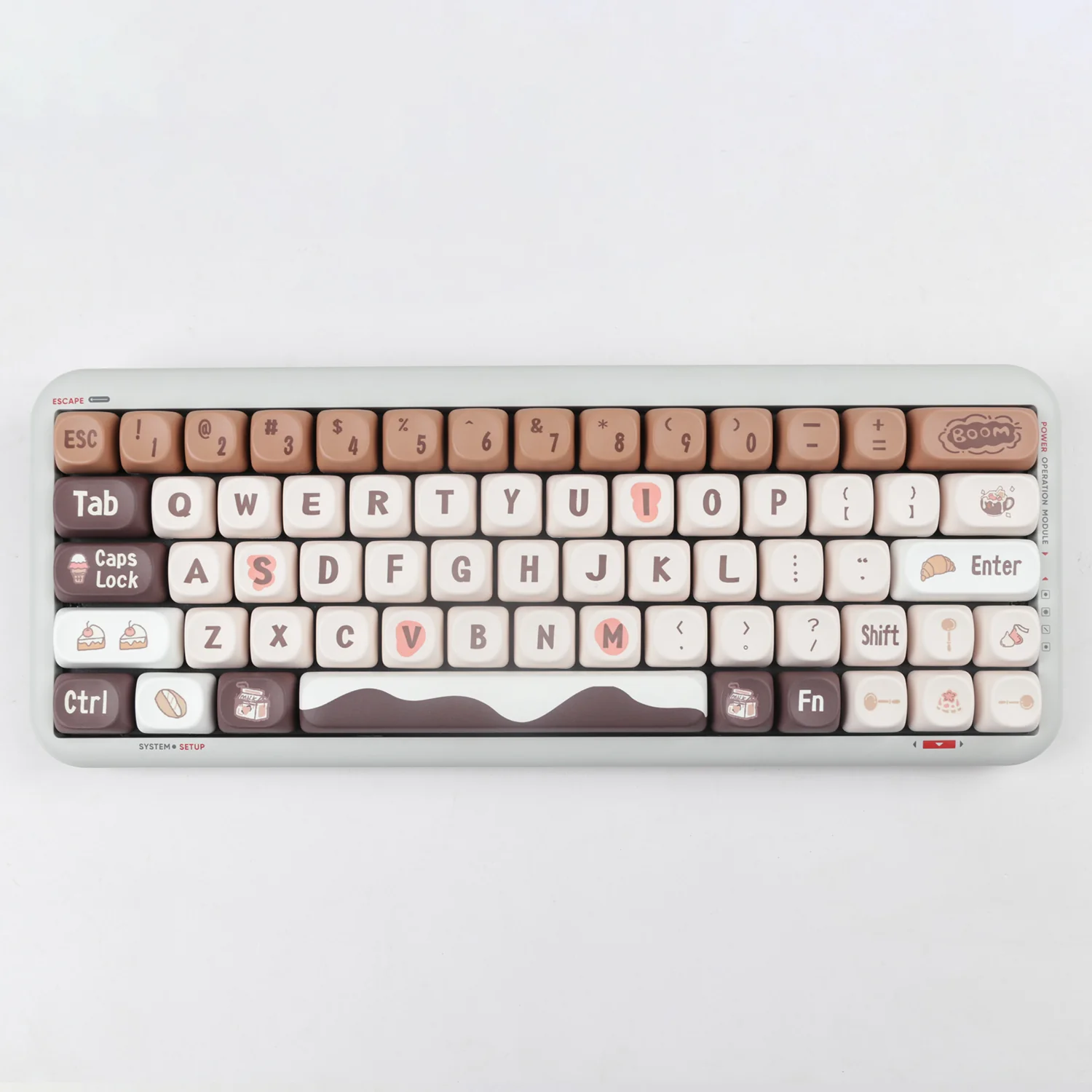 YUNZII Chocolate Keycap Set - Image 2