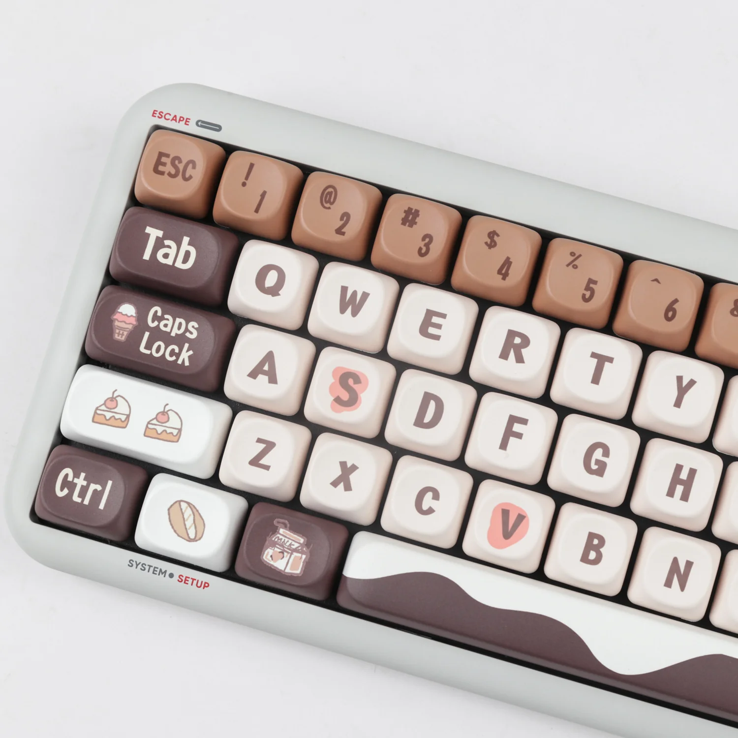 YUNZII Chocolate Keycap Set - Image 6