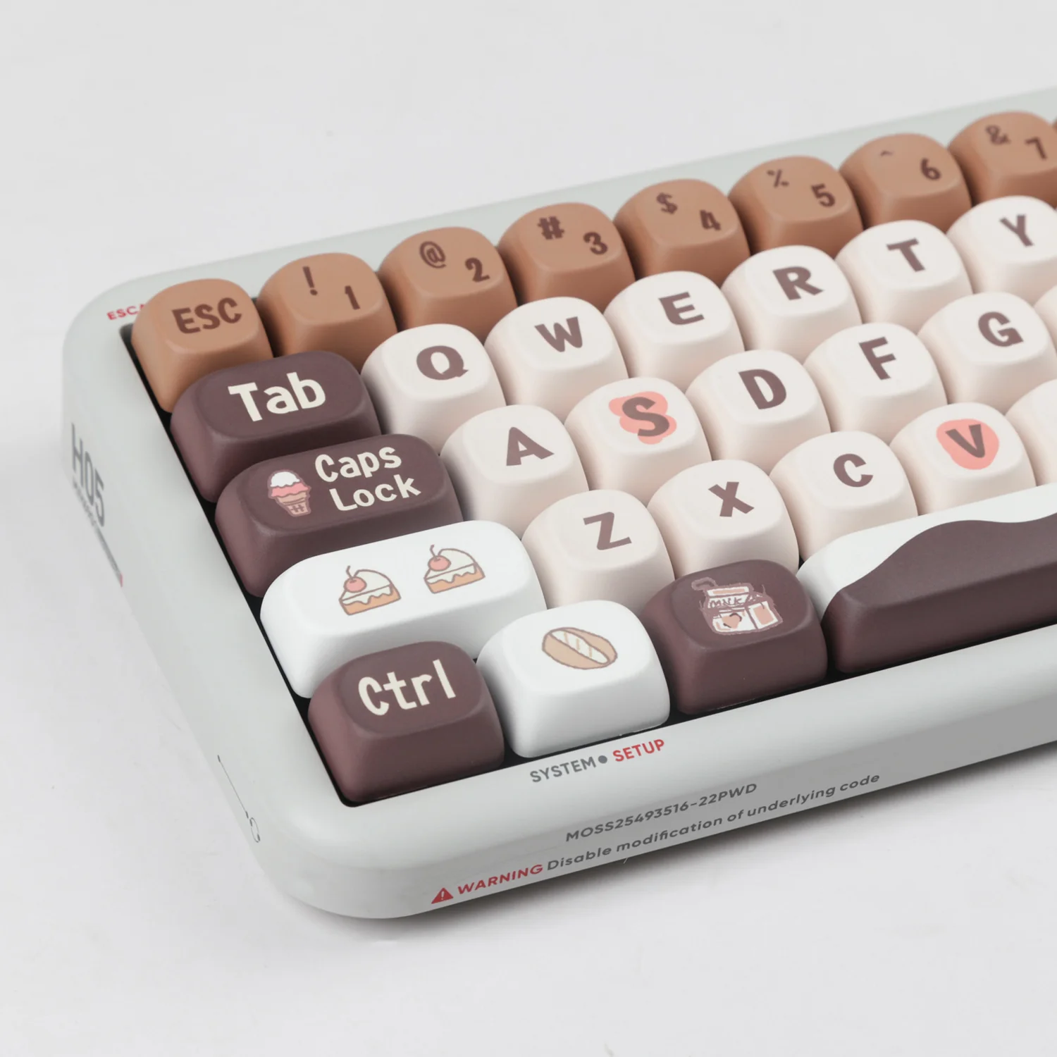 YUNZII Chocolate Keycap Set - Image 7
