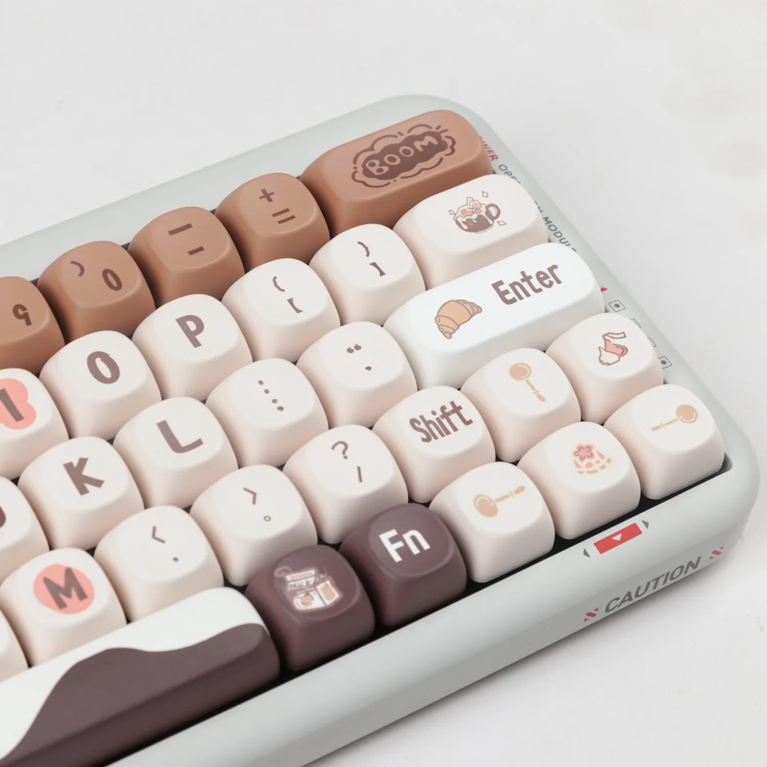 YUNZII Chocolate Keycap Set - Image 8