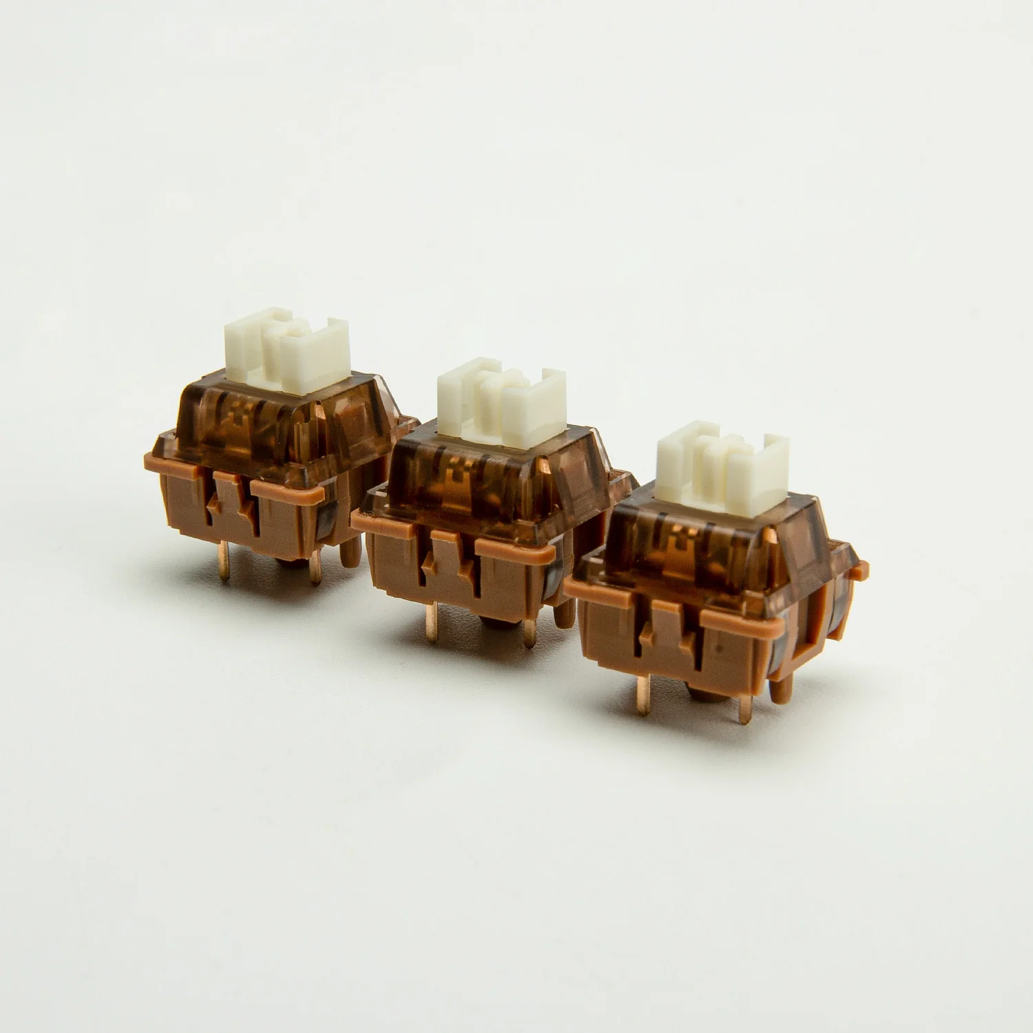 YUNZII Cocoa Cream 5-Pin Early Bottoming Mechanical Keyboard Linear Switch - Image 7