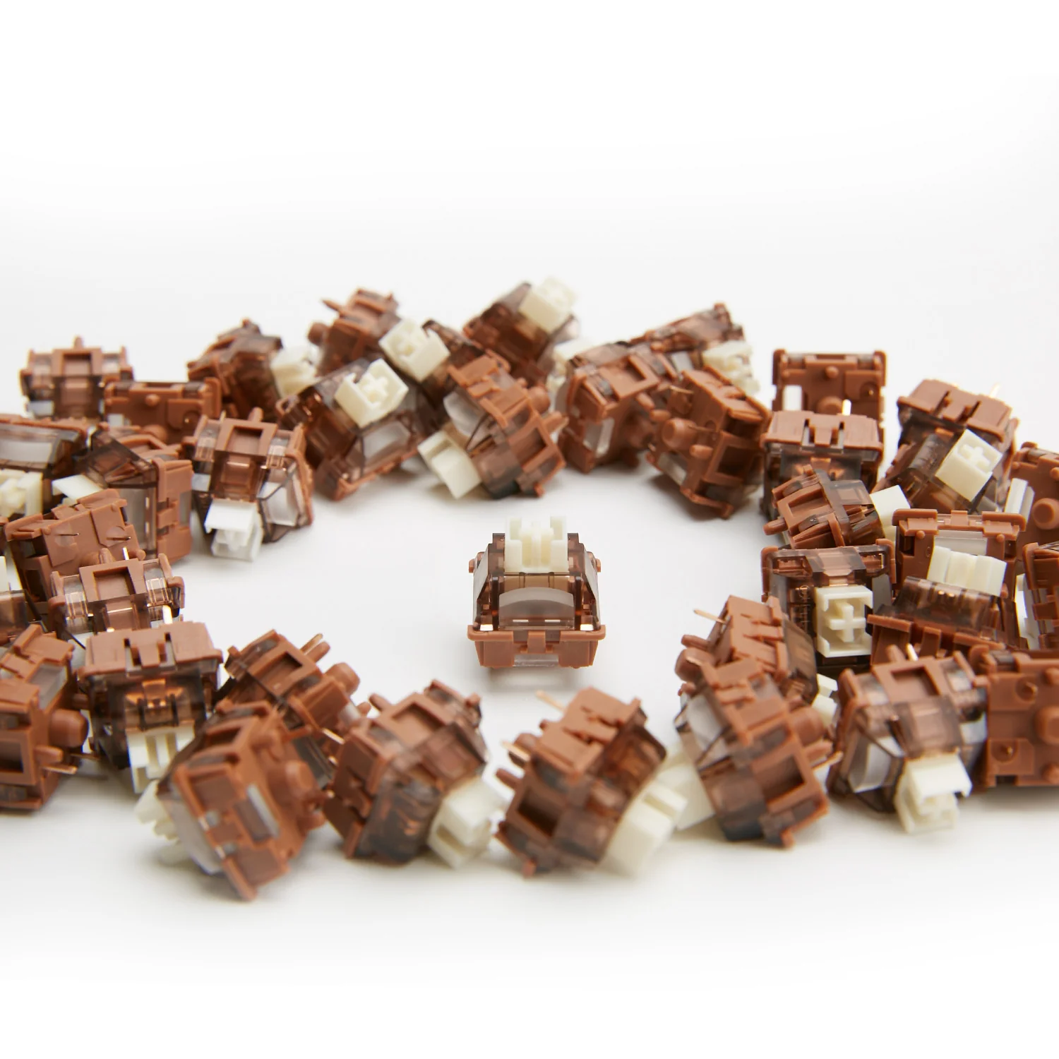 YUNZII Cocoa Cream 5-Pin Early Bottoming Mechanical Keyboard Linear Switch - Image 8