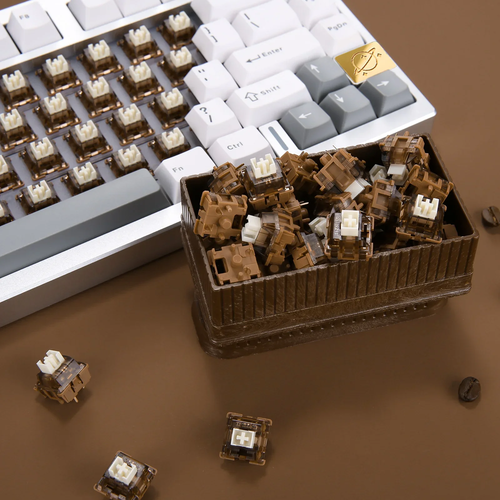 YUNZII Cocoa Cream V2 Linear Switches - Image 7