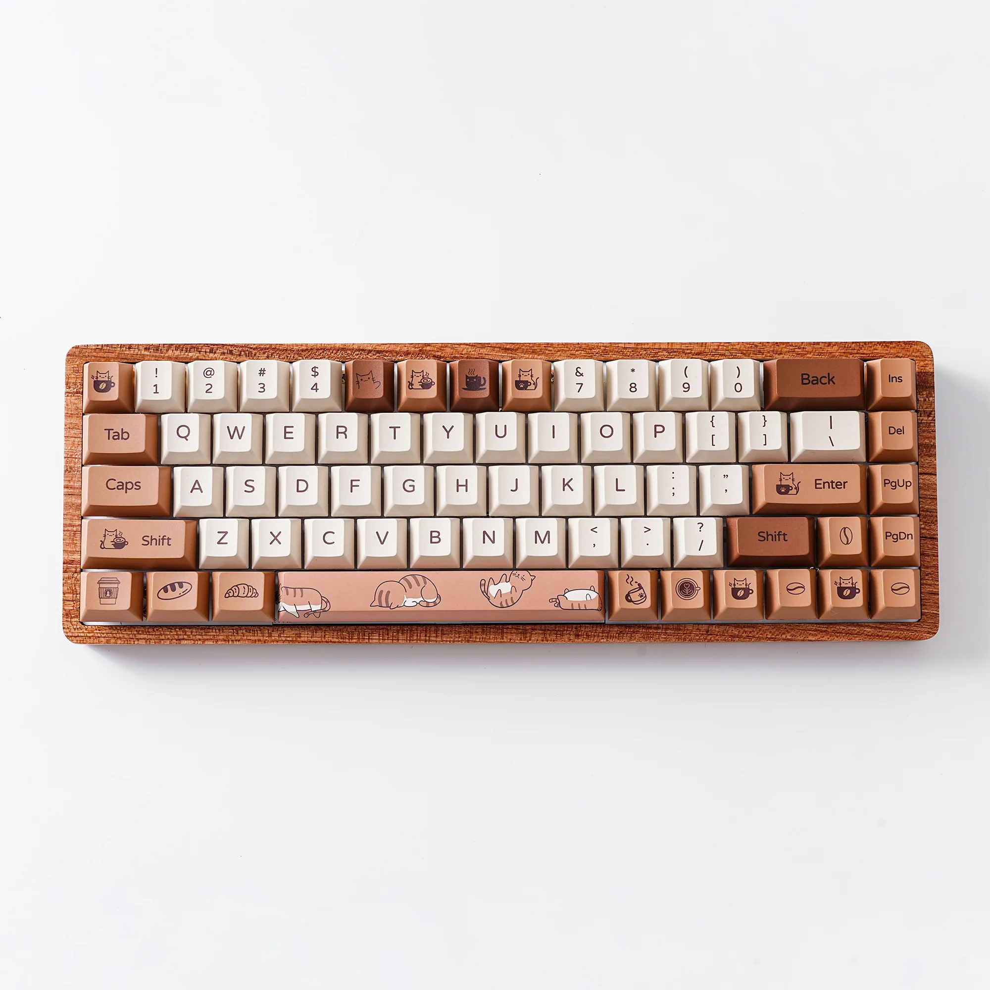 YUNZII Coffee Cat Keycap Set - Image 11