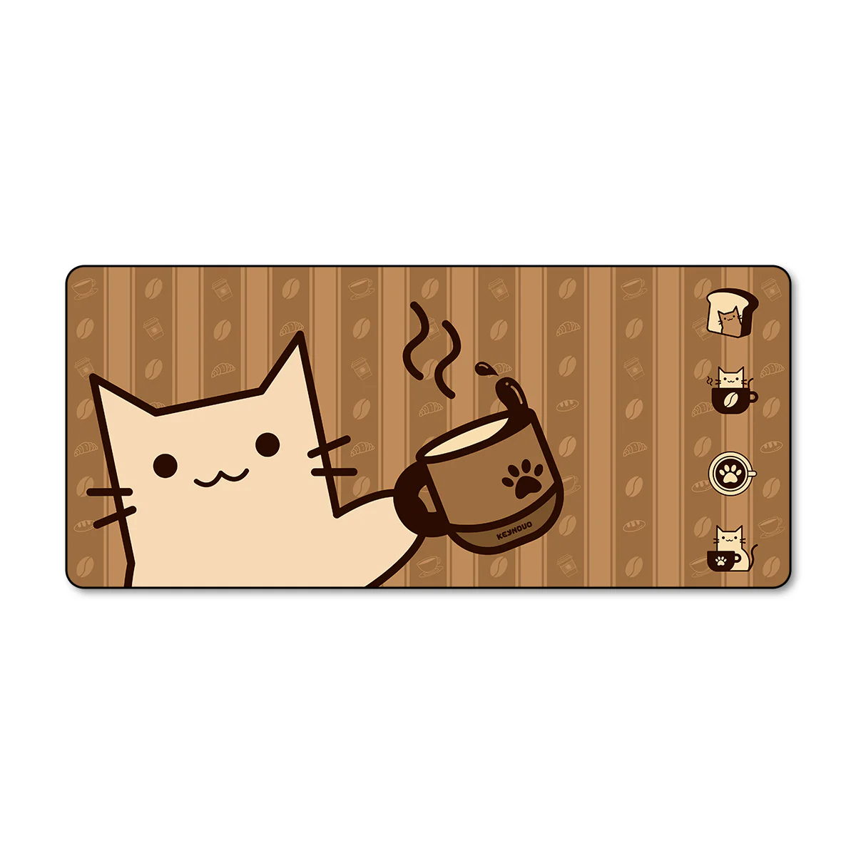 YUNZII Coffee Cat Keycap Set - Image 8