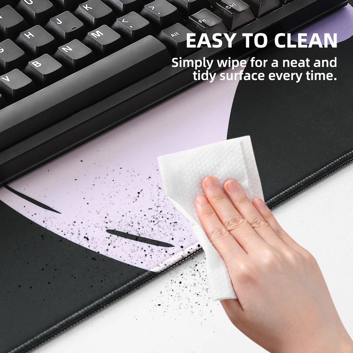 YUNZII Cool Cat Mouse Mat Desk Pad - Image 5