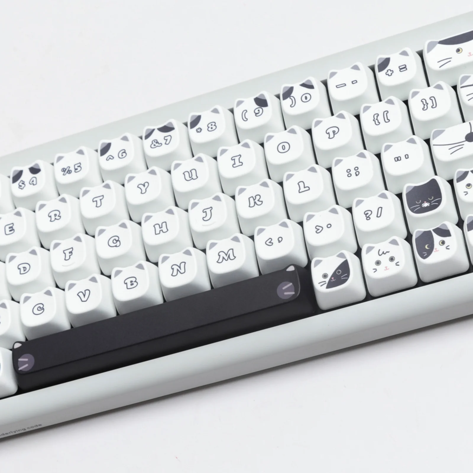 YUNZII Cow Cat MAO Profile Keycap Set - Image 4