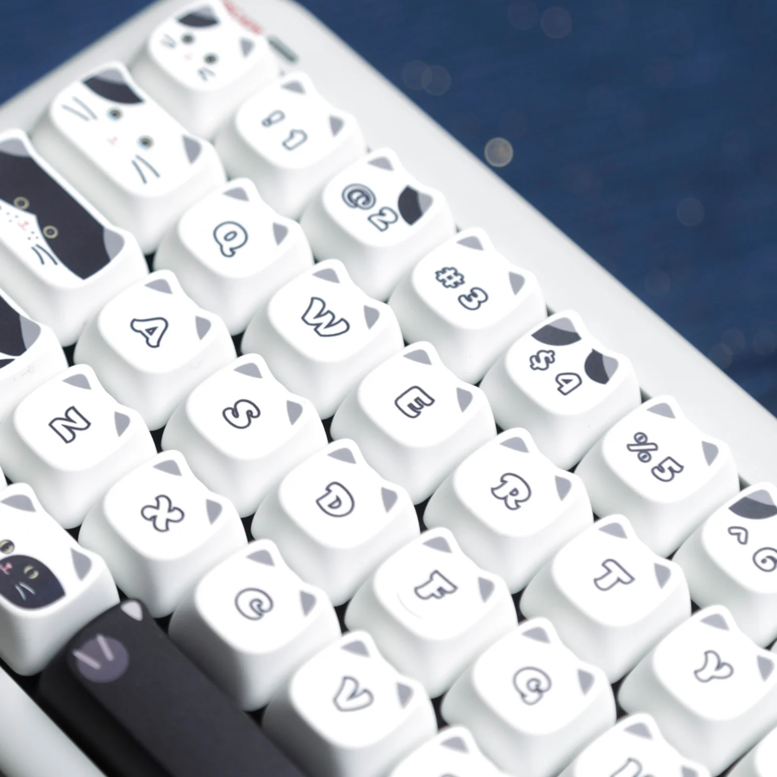 YUNZII Cow Cat MAO Profile Keycap Set - Image 7