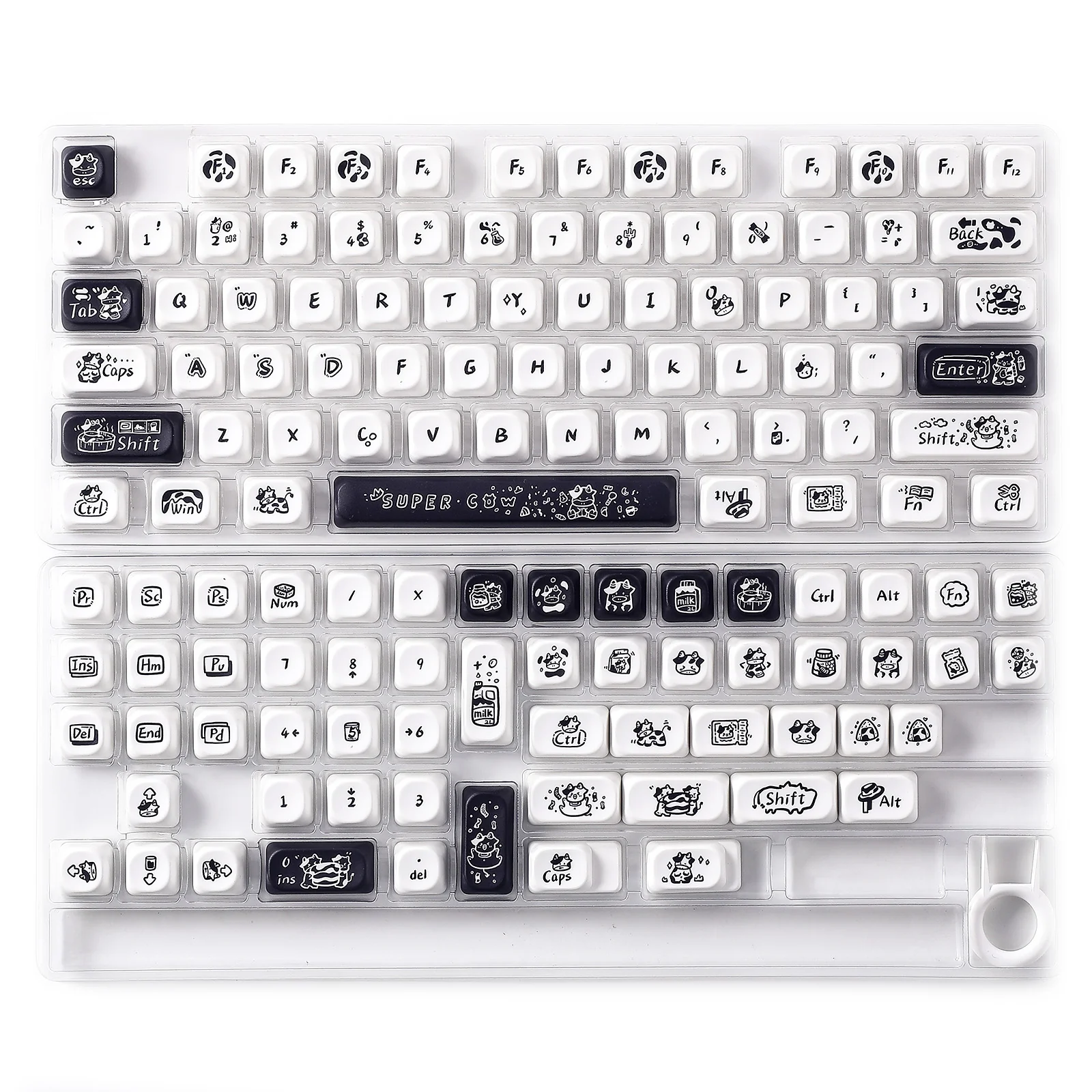 YUNZII Cow MOA Profile Keycap Set - Image 11