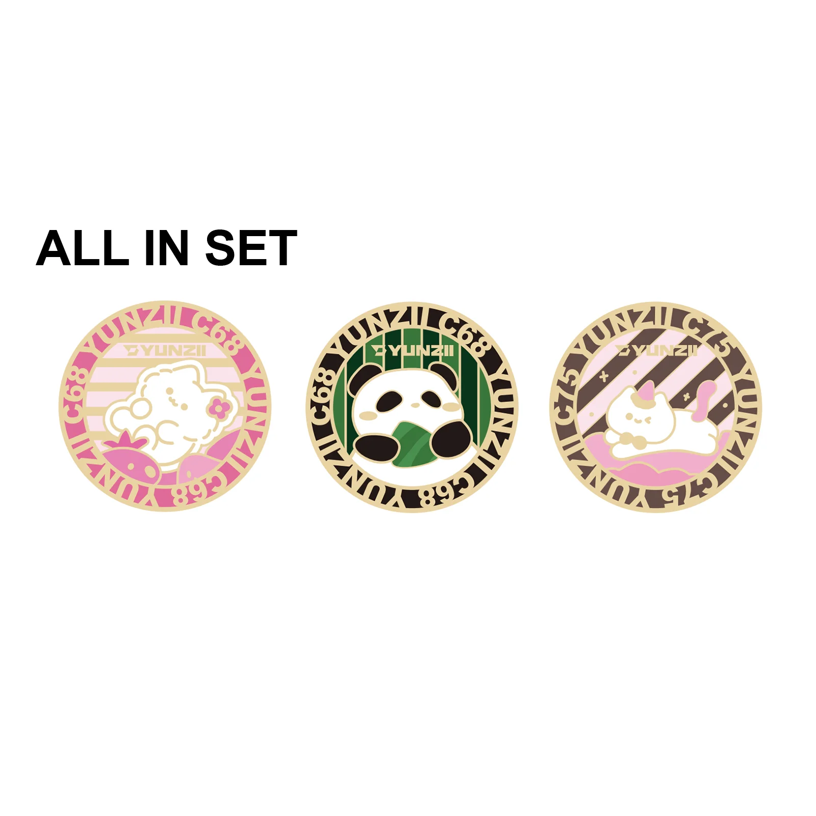 YUNZII Creative Metal Pin - Image 11
