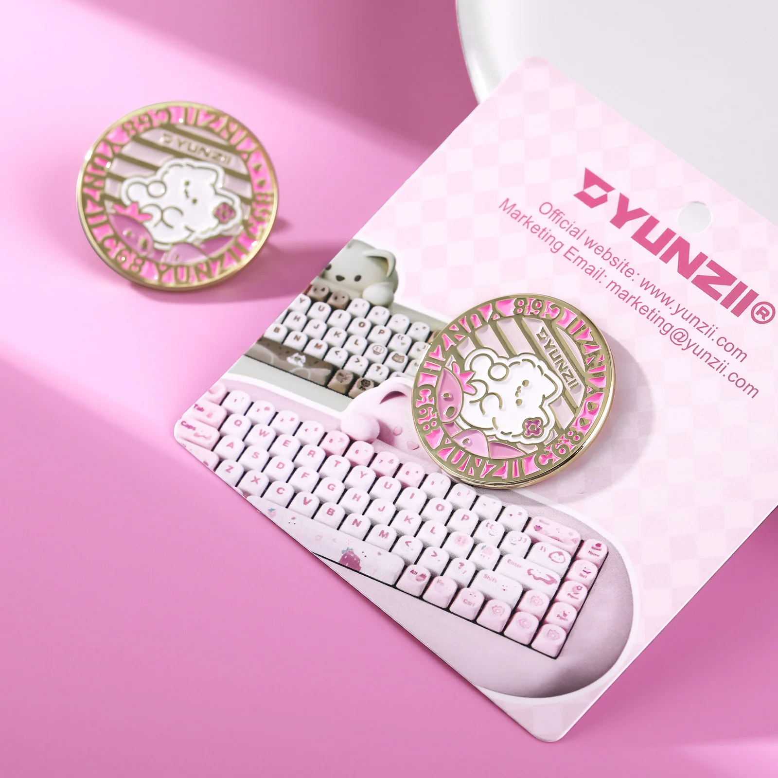 YUNZII Creative Metal Pin - Image 2