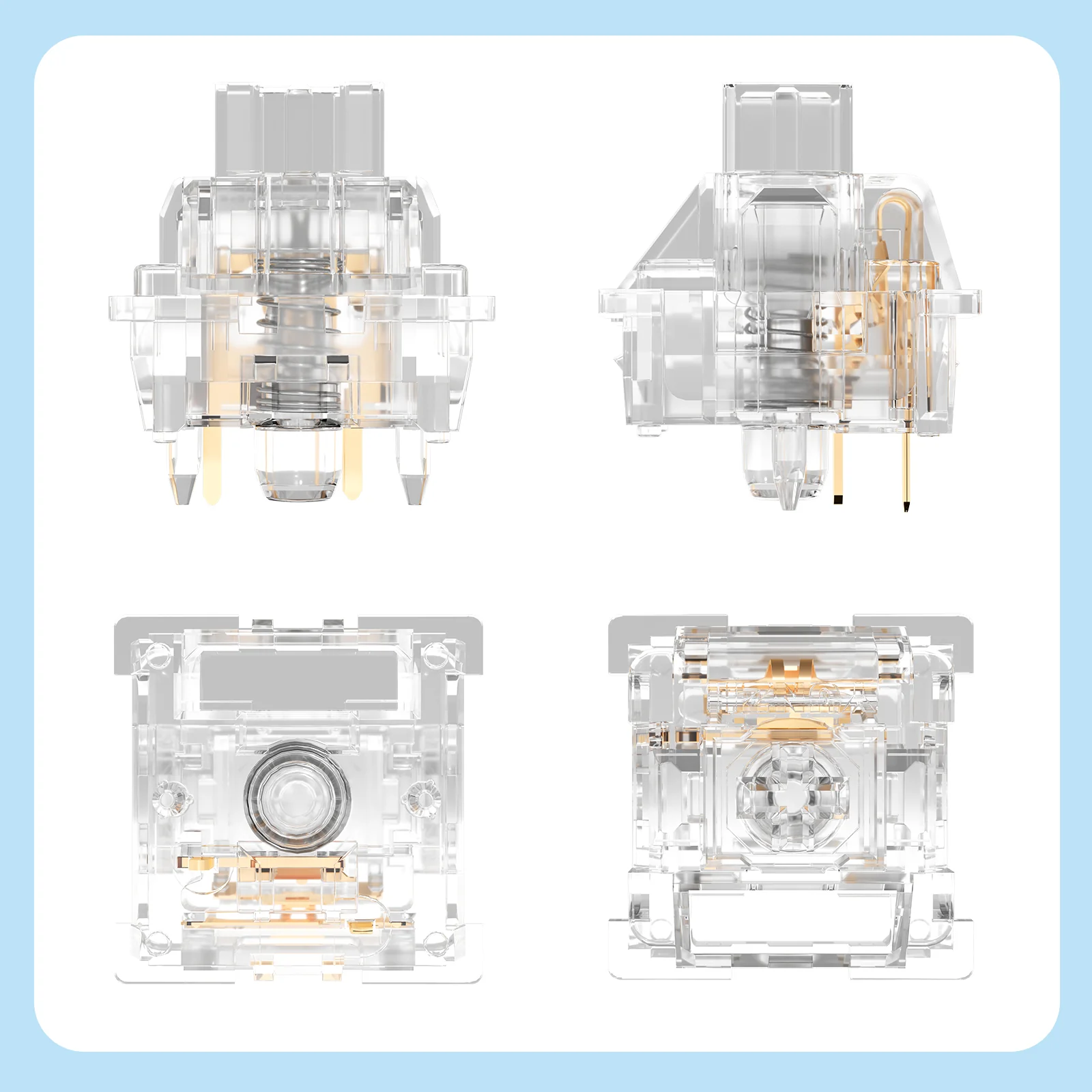 YUNZII Crystal Linear Mechanical Switch - Image 5