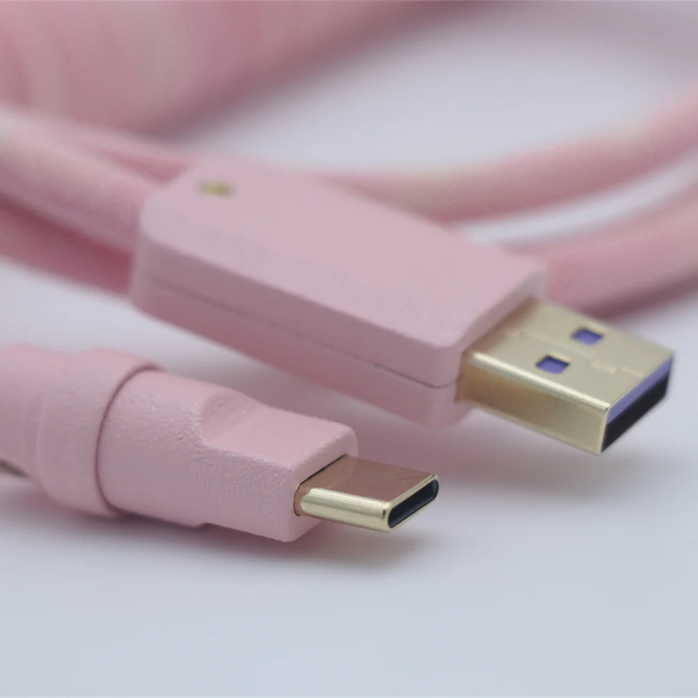 YUNZII Custom Coiled Aviator USB Cable Cord- Dorothy - Image 3