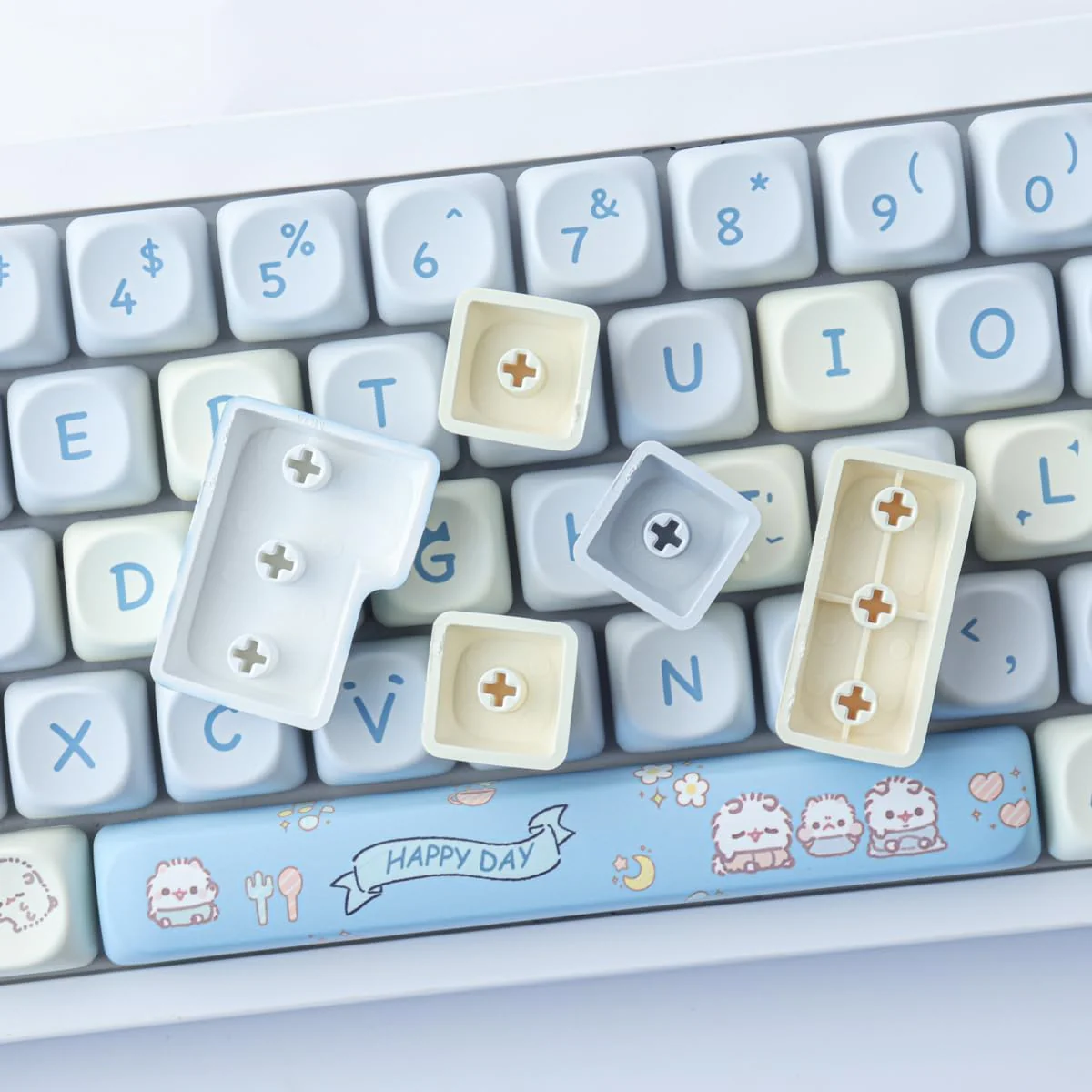 YUNZII Cutie Kitty Keycap Set - Image 4