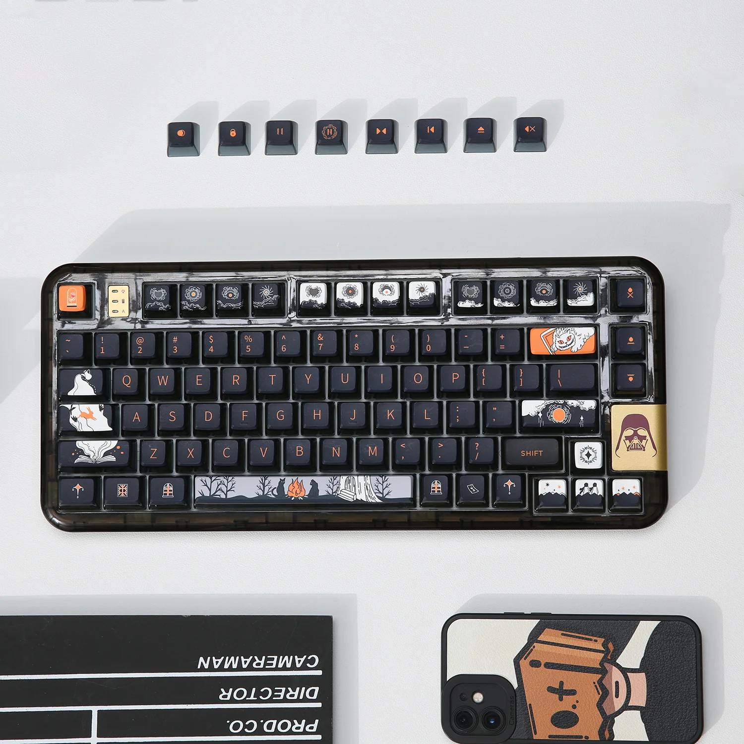 YUNZII Dark Fairy Tale Keycap Set - Image 13