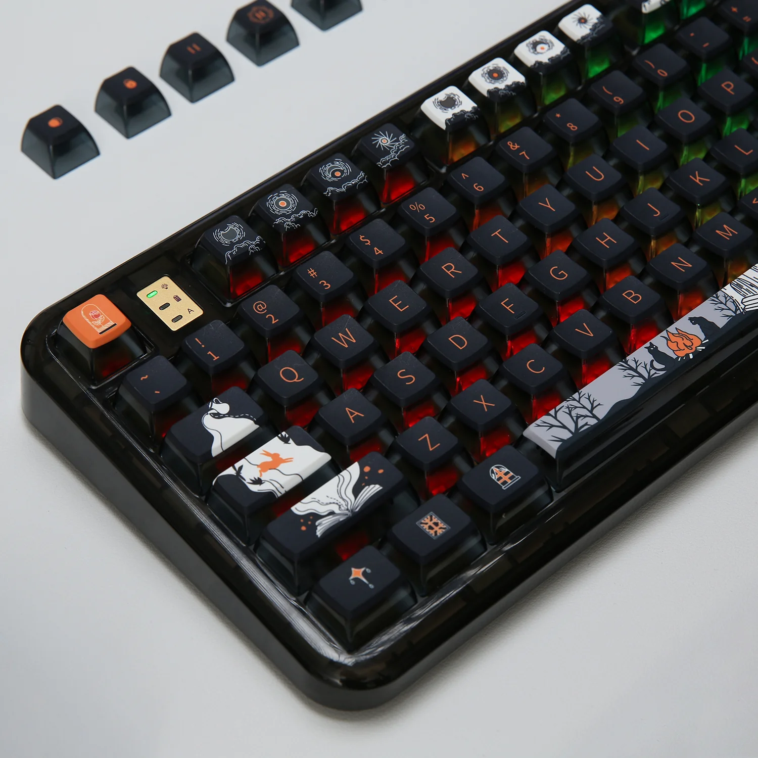 YUNZII Dark Fairy Tale Keycap Set - Image 4