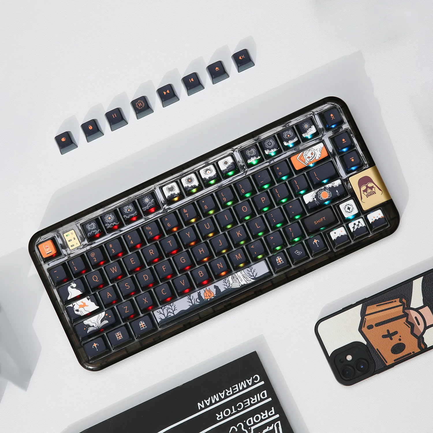 YUNZII Dark Fairy Tale Keycap Set - Image 6