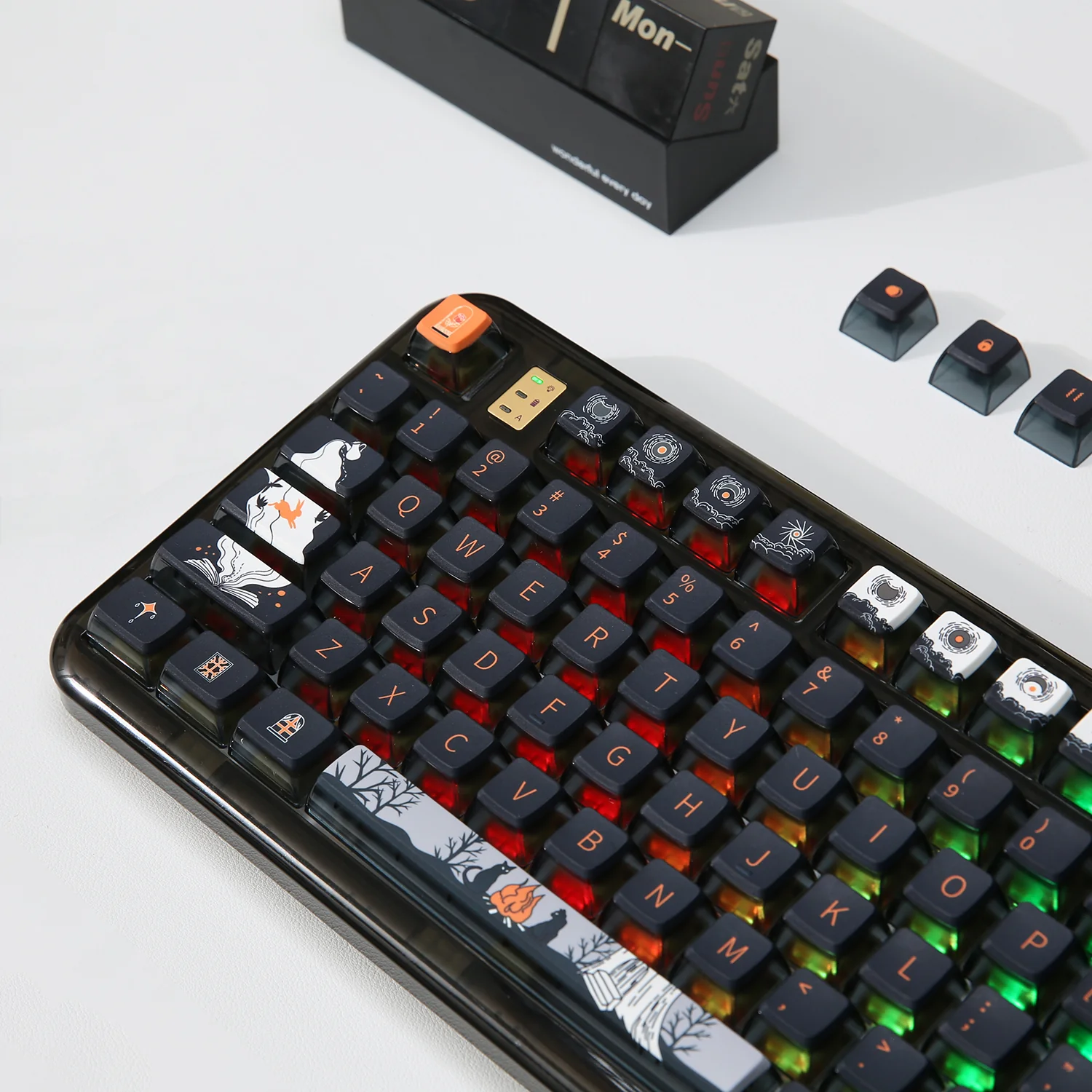 YUNZII Dark Fairy Tale Keycap Set - Image 9
