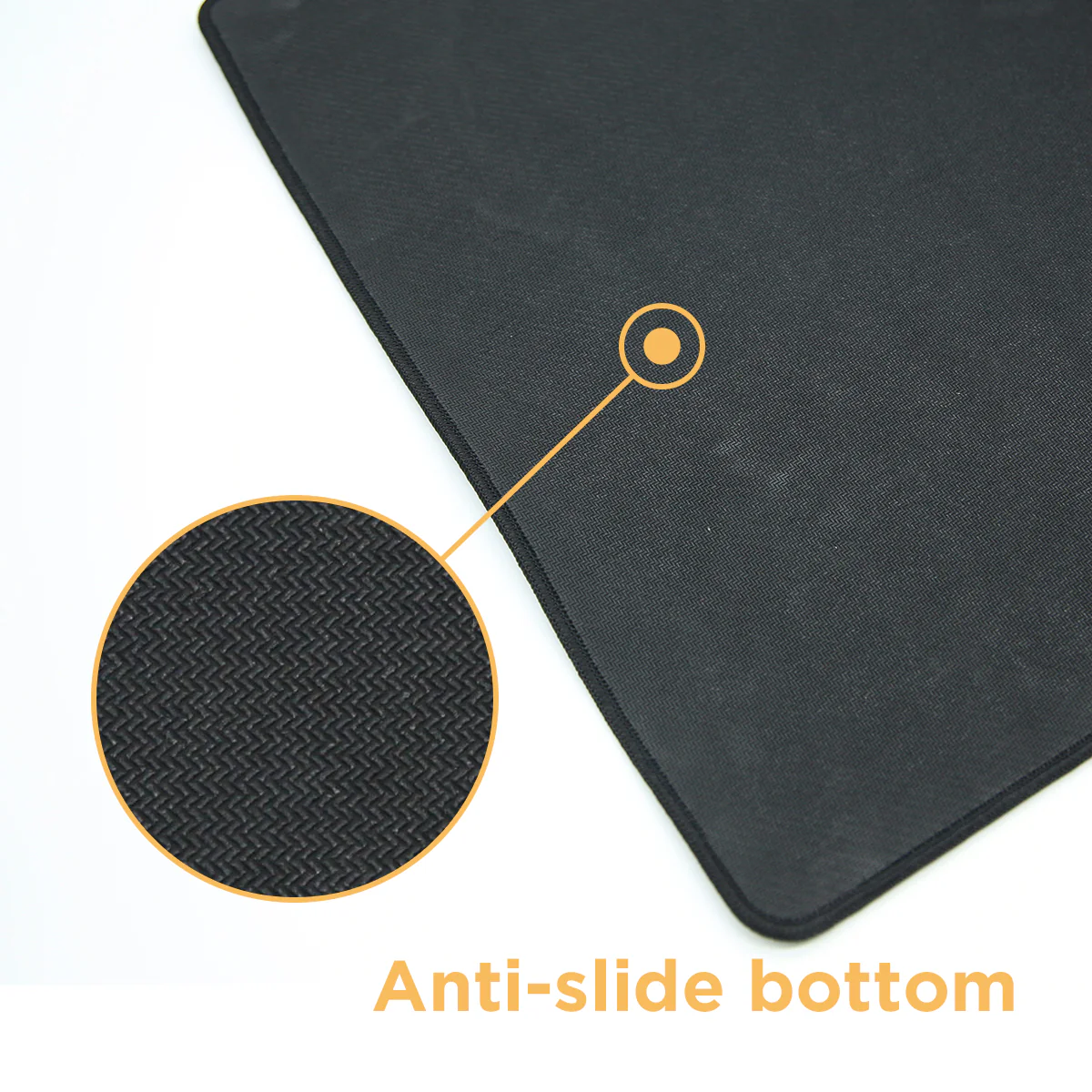 YUNZII Desk Pad Mouse Mat - White Topographic - Image 7