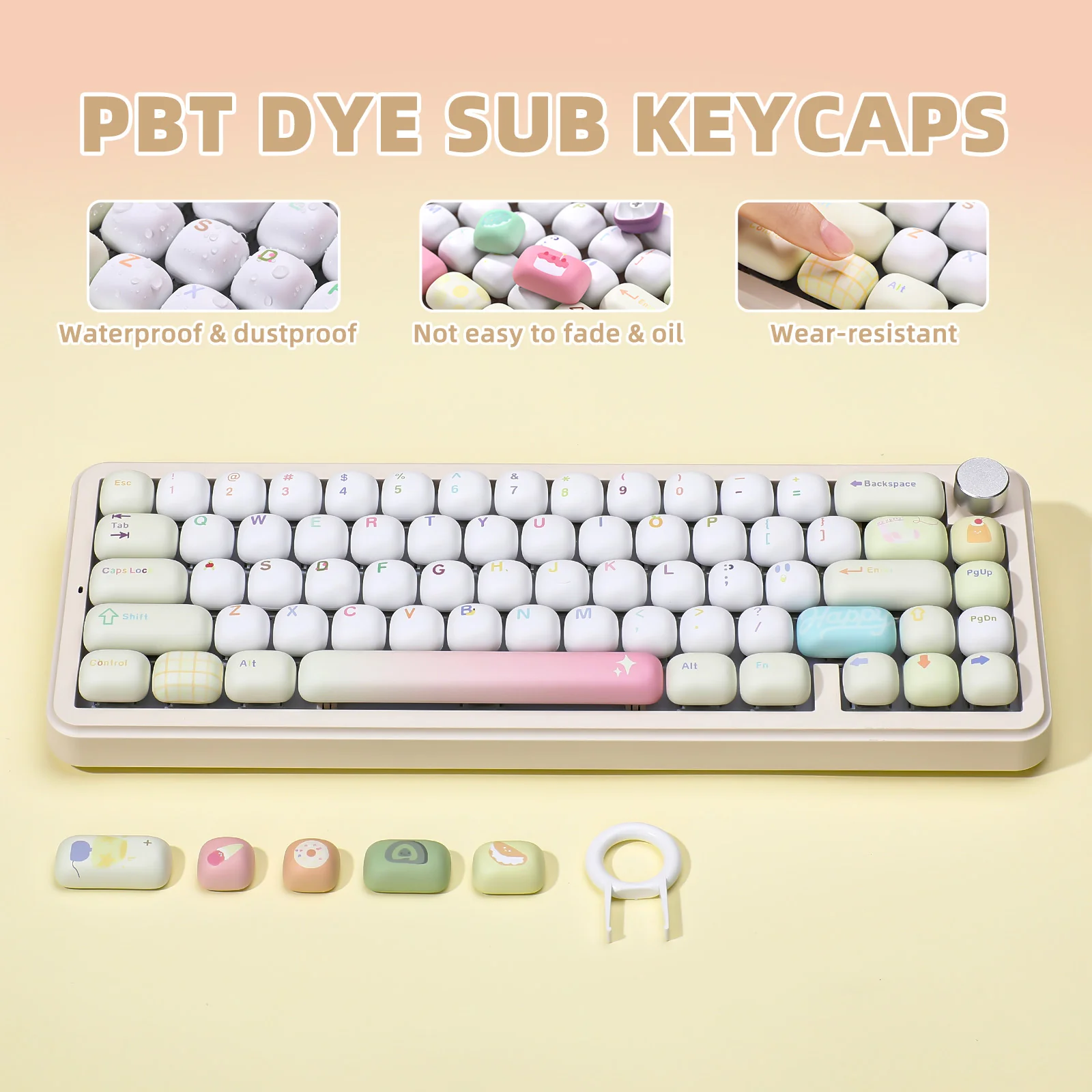 YUNZII Doodle MOG Profile Keycap Set - Image 4