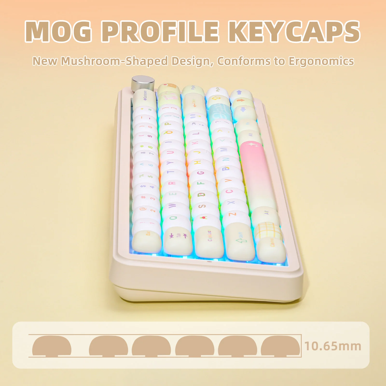 YUNZII Doodle MOG Profile Keycap Set - Image 6