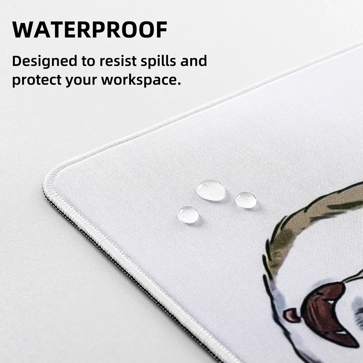 YUNZII Drunk Cat Mouse Pad Desk Mat - Image 2